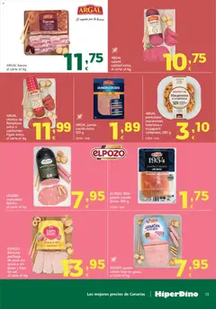 Vista previa HiperDino folleto válido desde el 25/08/2026 | Página: 13 | Productos: Masa, Salami, Bacon, Pavo