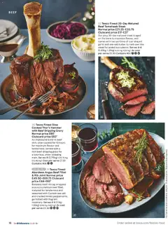 Preview of Tesco - Festive Food to Order valid from 01.02.2026 | Page: 16 | Products: Garlic, Butter, Cap, Sea salt