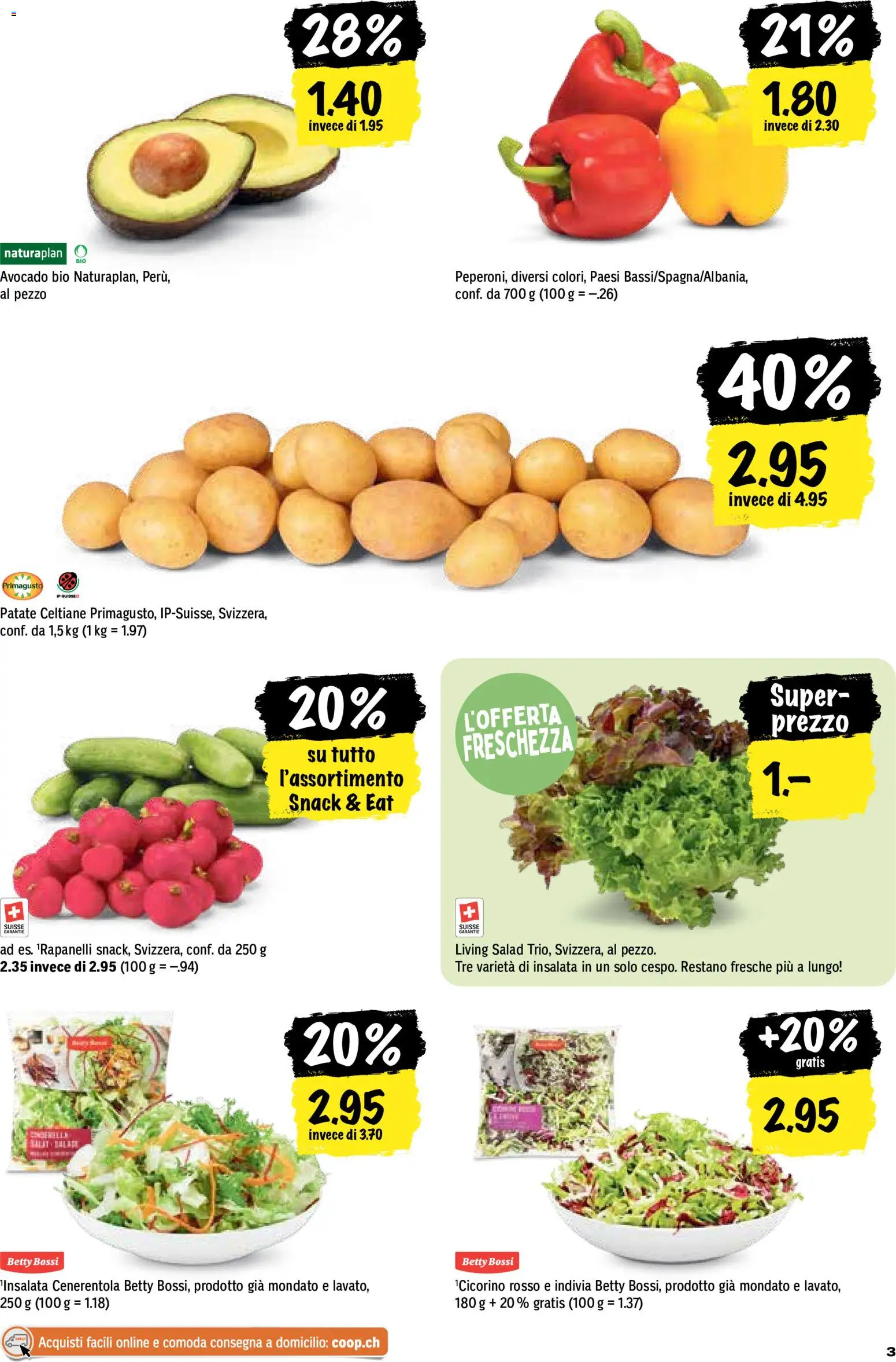 Coop aktionen IT – gültig ab 06.08.2026 | Seite: 3 | Produkte: Avocado