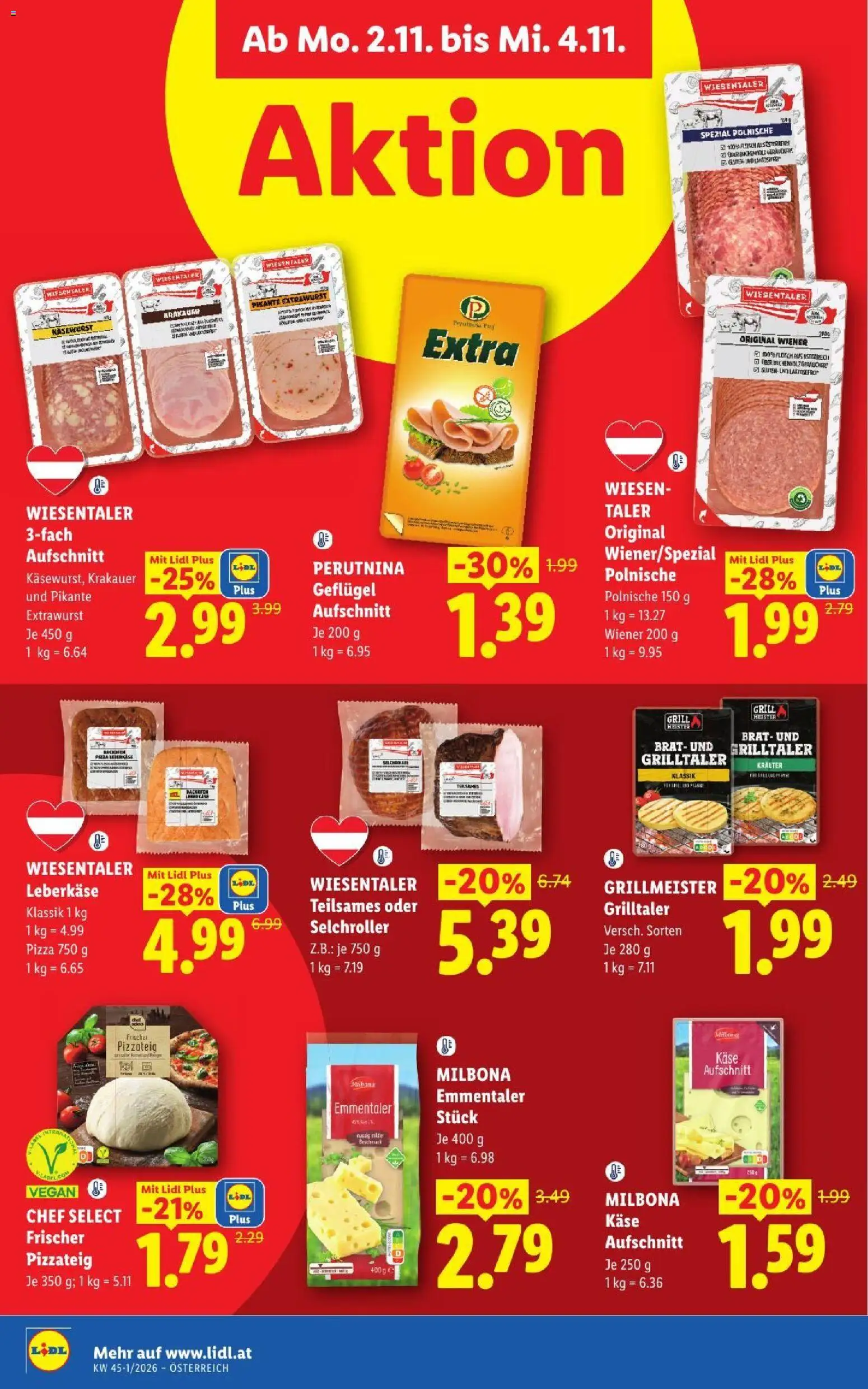 Lidl Flugblatt gültig ab 29.10.2026 | Seite: 41 | Produkte: Grill, Käse, Pizza