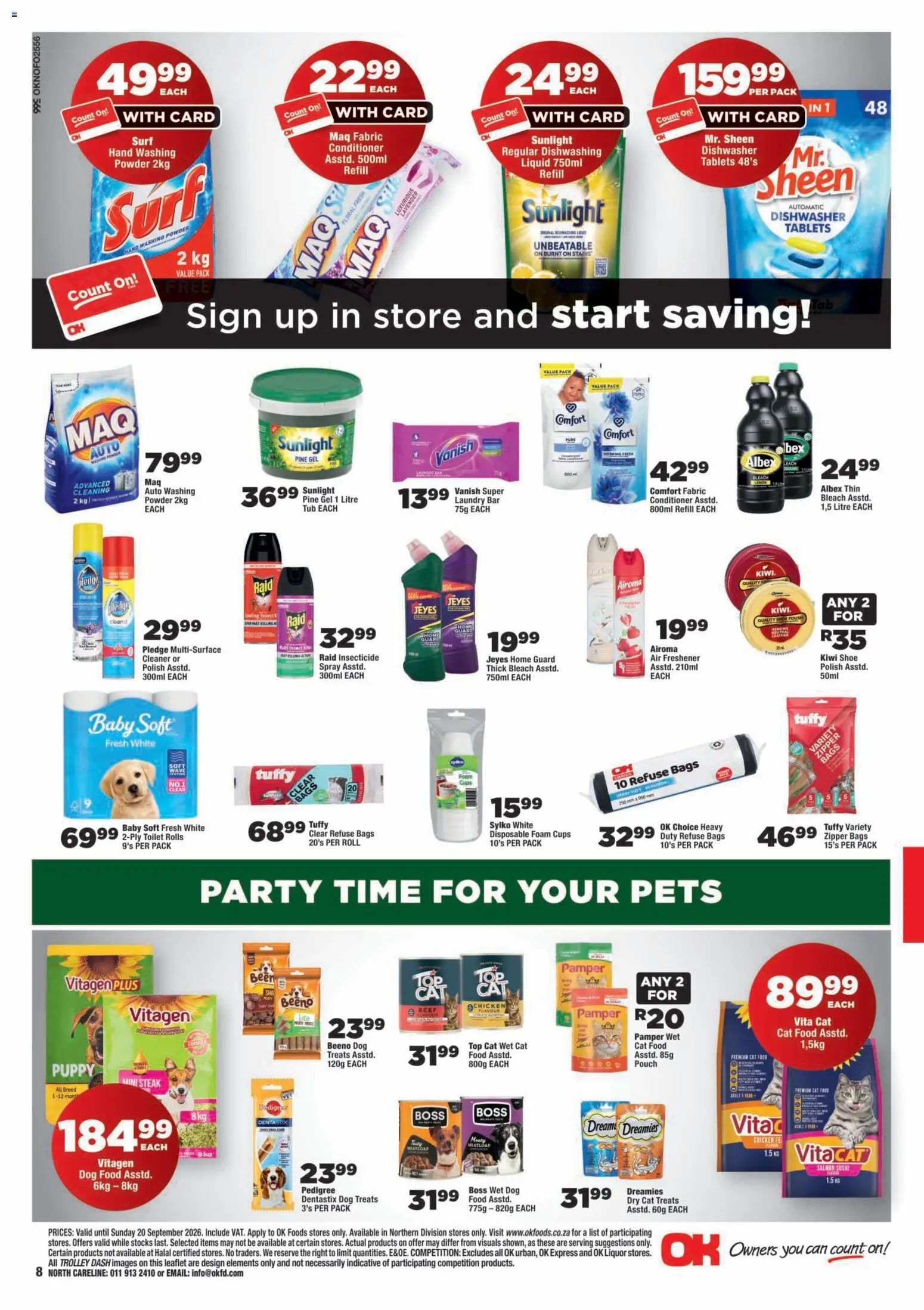 New OK Foods catalogue – valid from 09/09/2026 | Page: 8