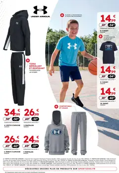 Sport 2000 - Prévisualisation de Sport 2000 catalogue valide à partir de 27/07/2026 | Page: 3 | Produits: Sweat a capuche garcon, Sweat à capuche, Veste, Pantalon