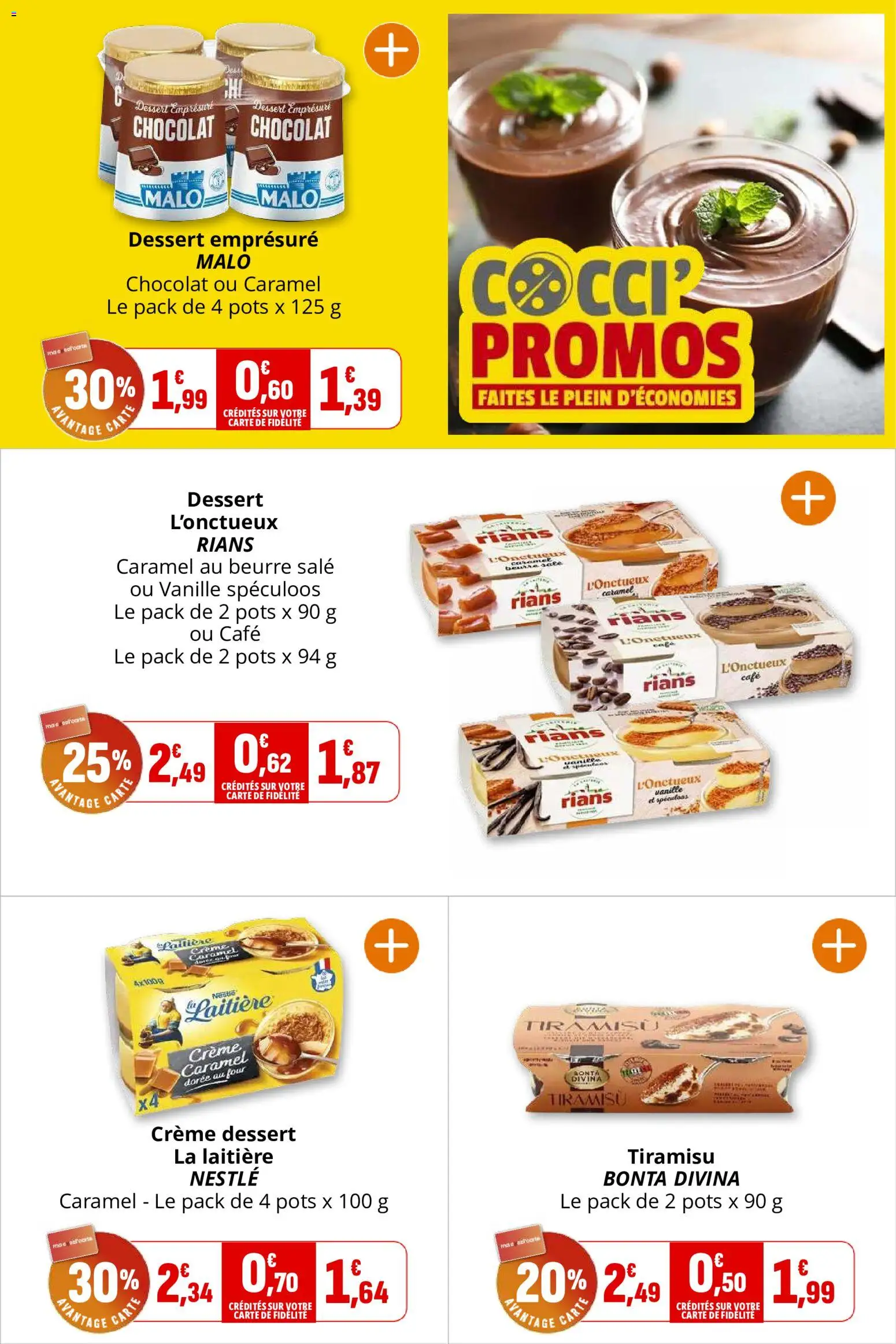 {H1} | Page: 19 | Produits: Four, Spéculoos, Beurre, Café