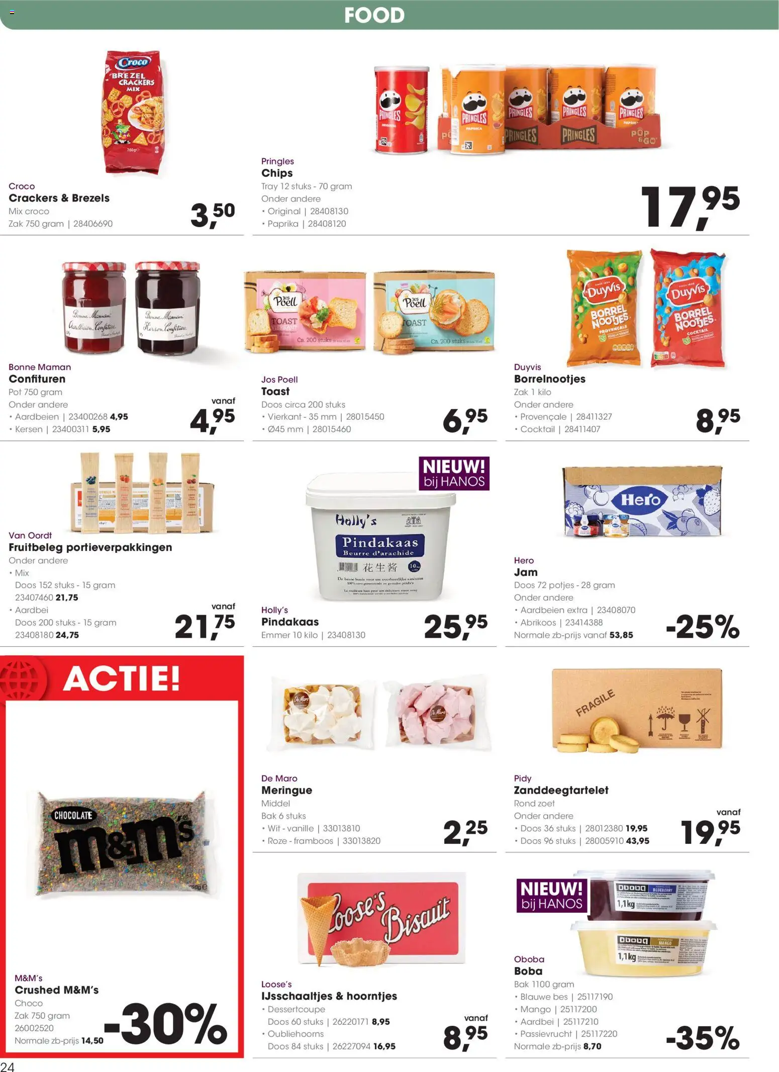 {H1} | Pagina: 24 | Producten: Aardbeien, Pavilon, Kész piskótalap, Abrikoos