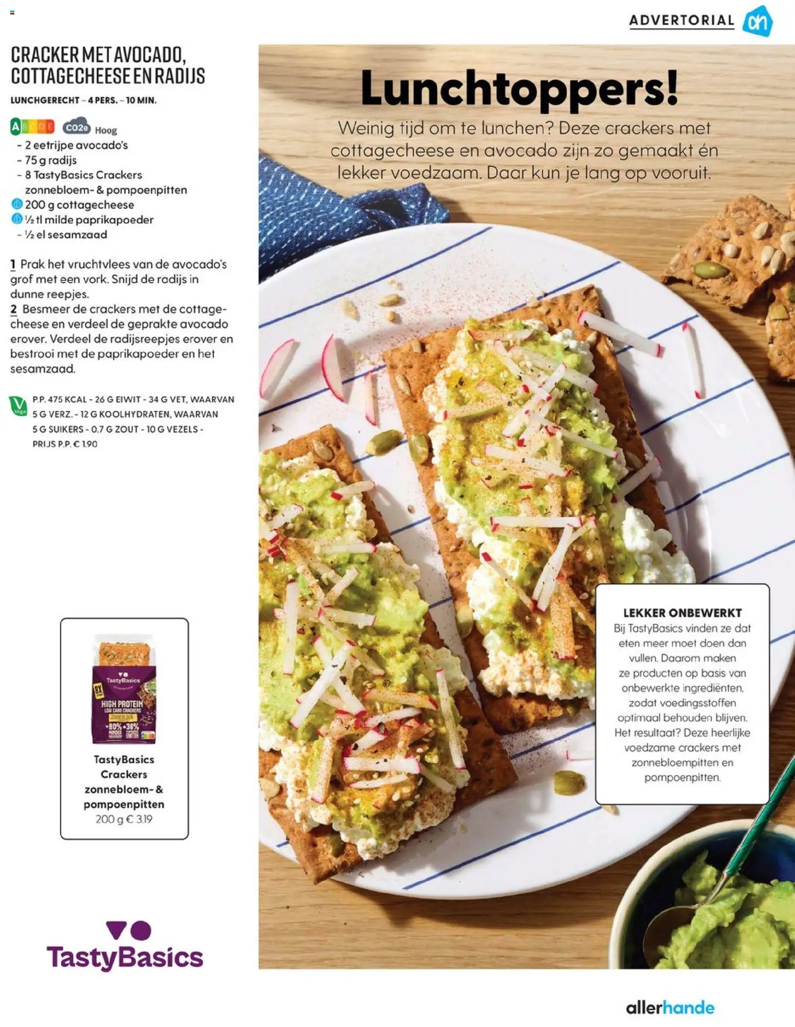 {H1} | Pagina: 64 | Producten: Avocado, Paprikapoeder, Moët, Zout
