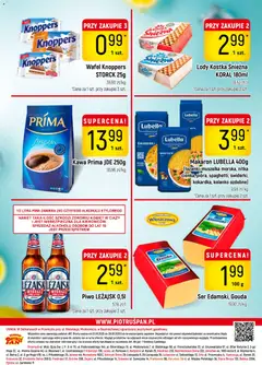 Pogląd oferty "Piotruś Pan gazetka" - ważna od 23.06.2026 | Strona: 16 | Produkty: Ser, Kawa, Kawa prima, Makaron