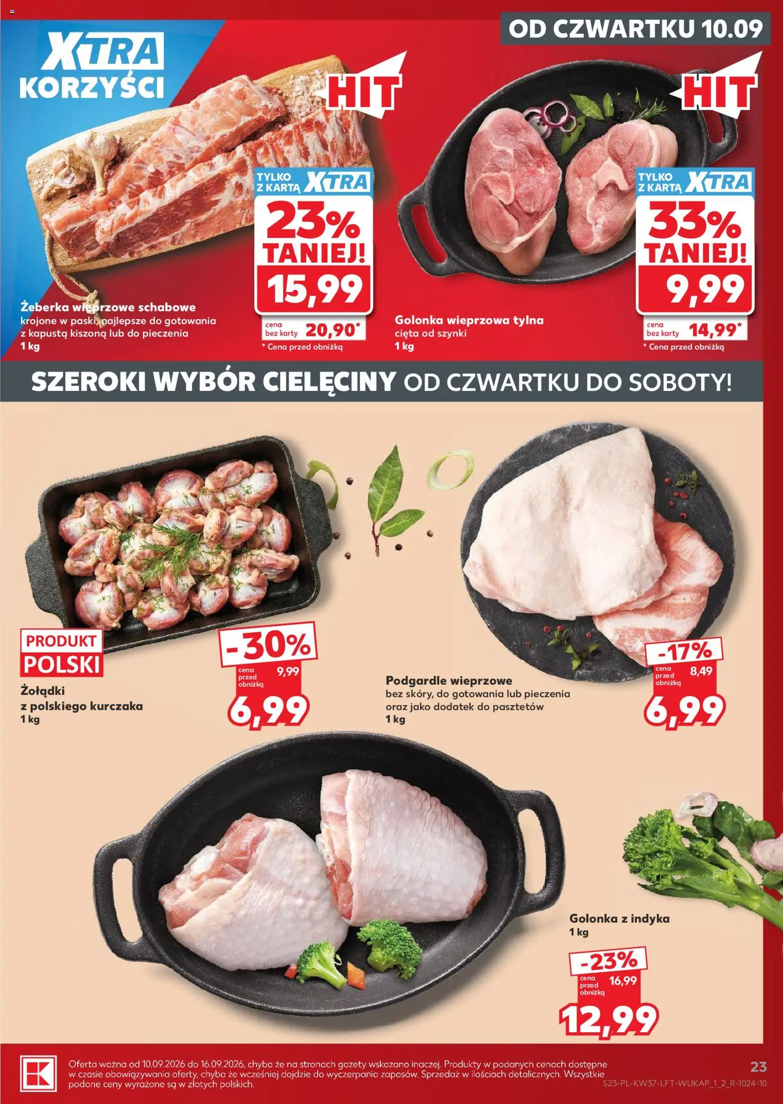 Kaufland gazetka od 10.09.2026 | Strona: 23