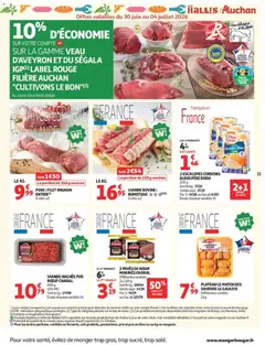 Auchan - Prévisualisation de Auchan Barbecue, promos hypers valide à partir de 30/06/2026 | Page: 15 | Produits: Plateau, Rumsteak, Viande, Cordon bleu