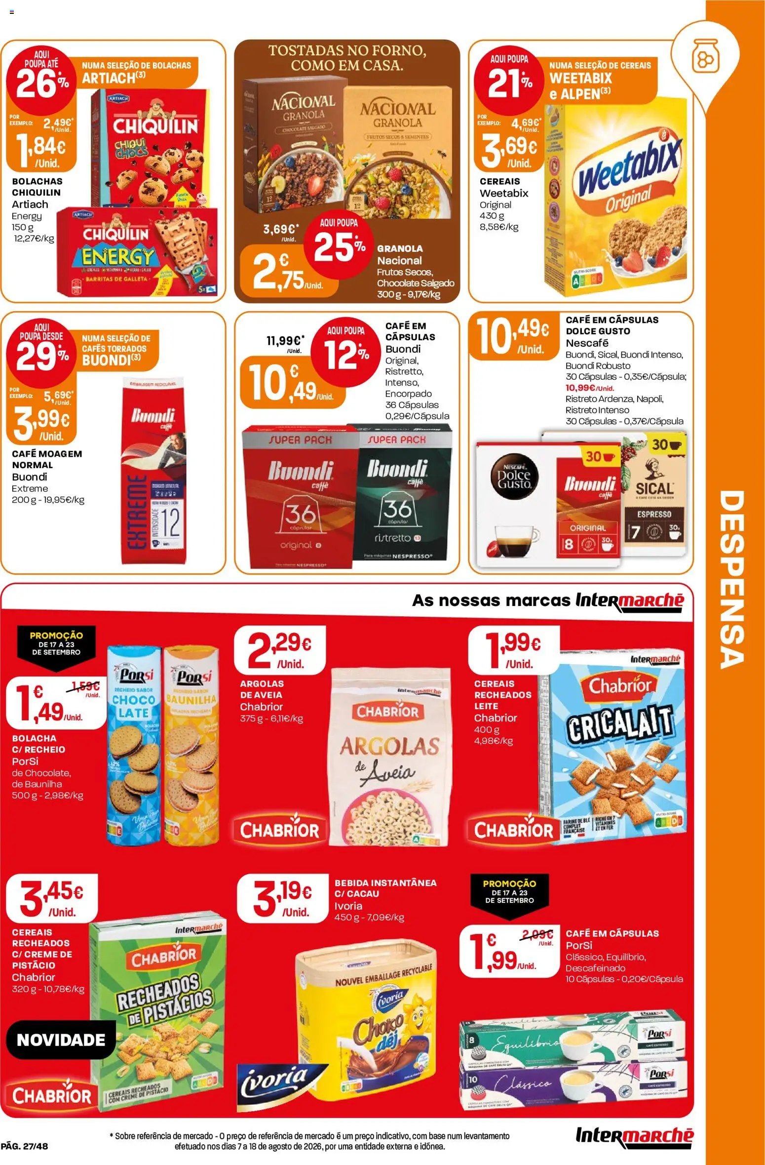 Intermarché folheto │ válido de 17/09/2026 | Página: 27