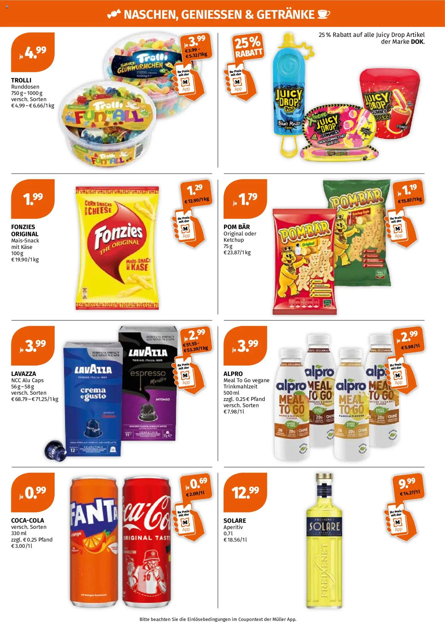 Müller Prospekt – gültig ab 20.07.2026 | Seite: 7 | Produkte: Lavazza, Freixenet, Alpro, Ketchup