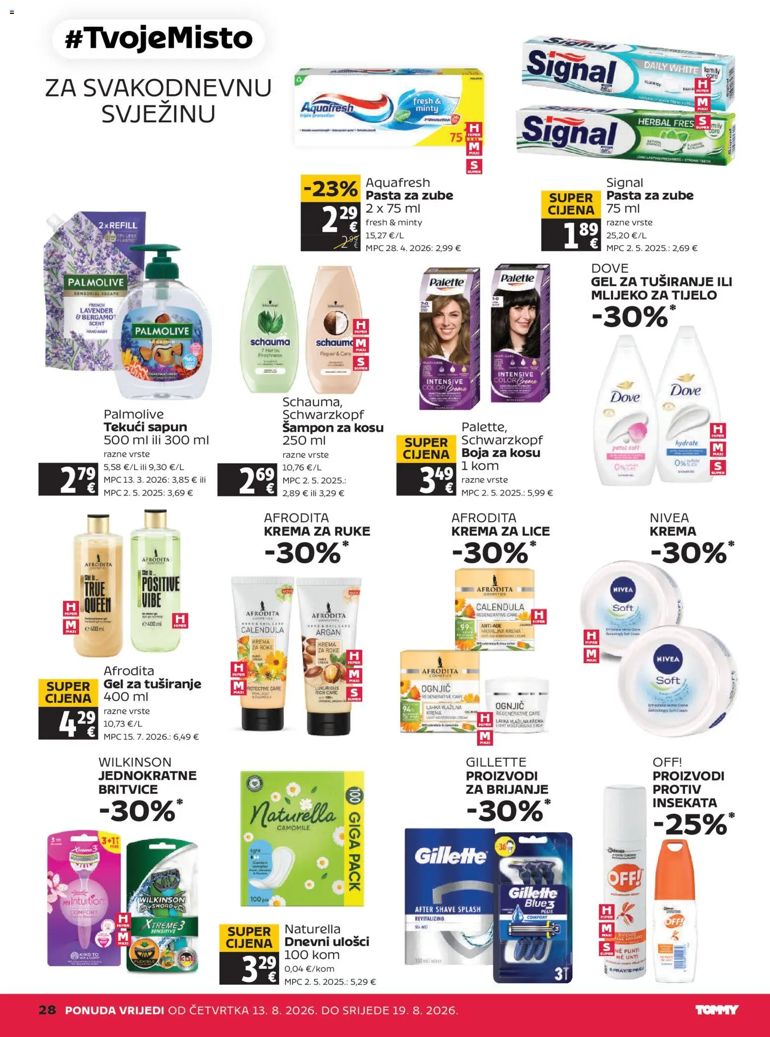 Tommy katalog | vrijedi od 13.08.2026 | Stranica: 28