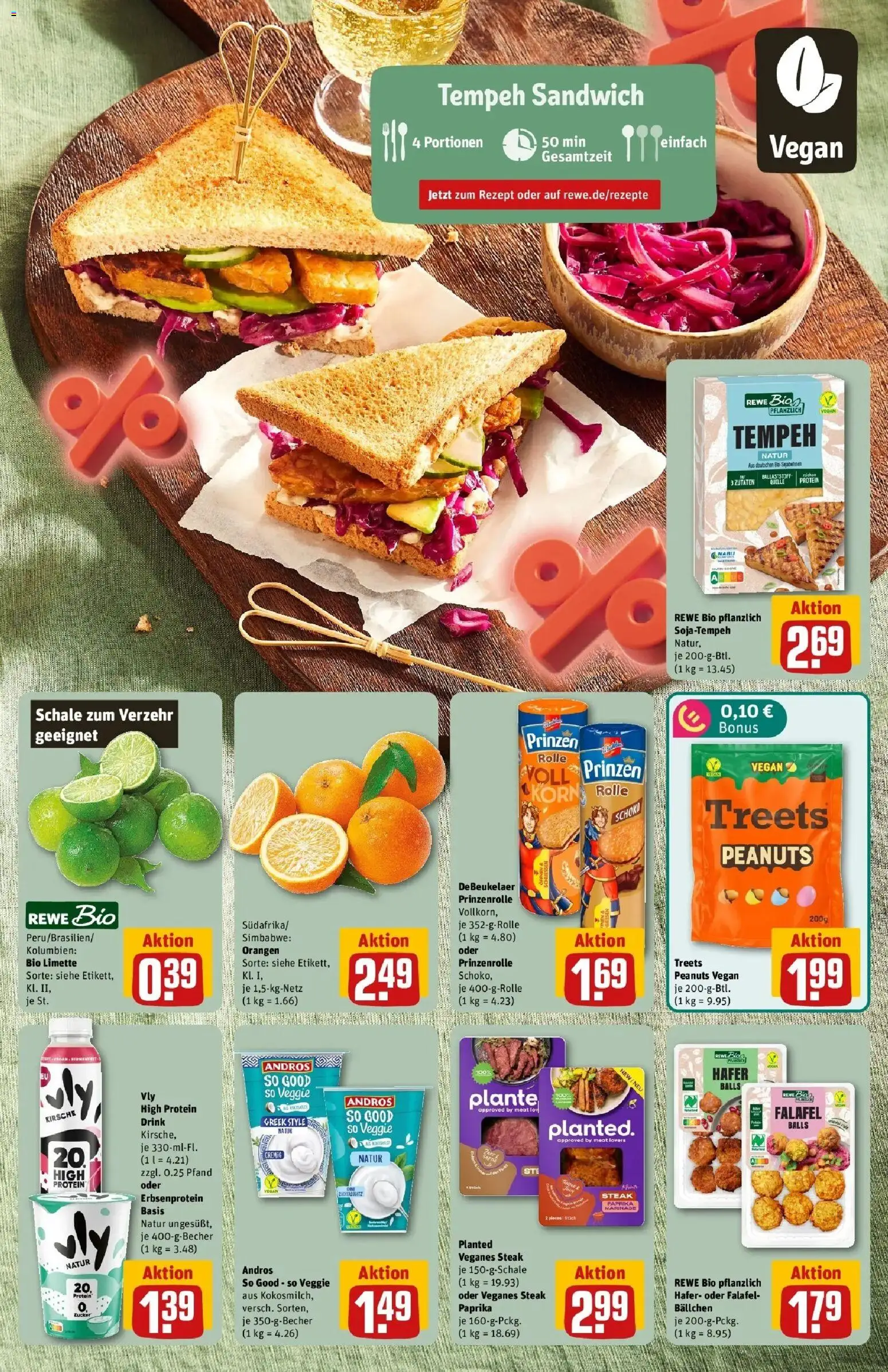 REWE Prospekt ab 24.08.2026 zum Blättern » Angebote | Seite: 5 | Produkte: Orangen, Paprika, Zucker, Steak