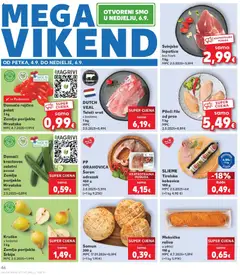 Pileći file od prsa, Pileći file od prsa 1 kg - Pregled kataloga iz trgovine Kaufland, vrijedi od 02.09.2026 | Stranica: 46
