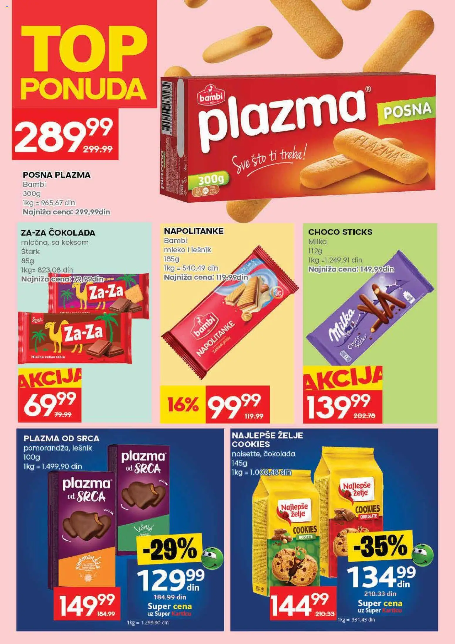 Idea katalog - važi od 11.06.2026 | Strana: 22 | Proizvode: Milka, Sto, Lešnik, Čokolada