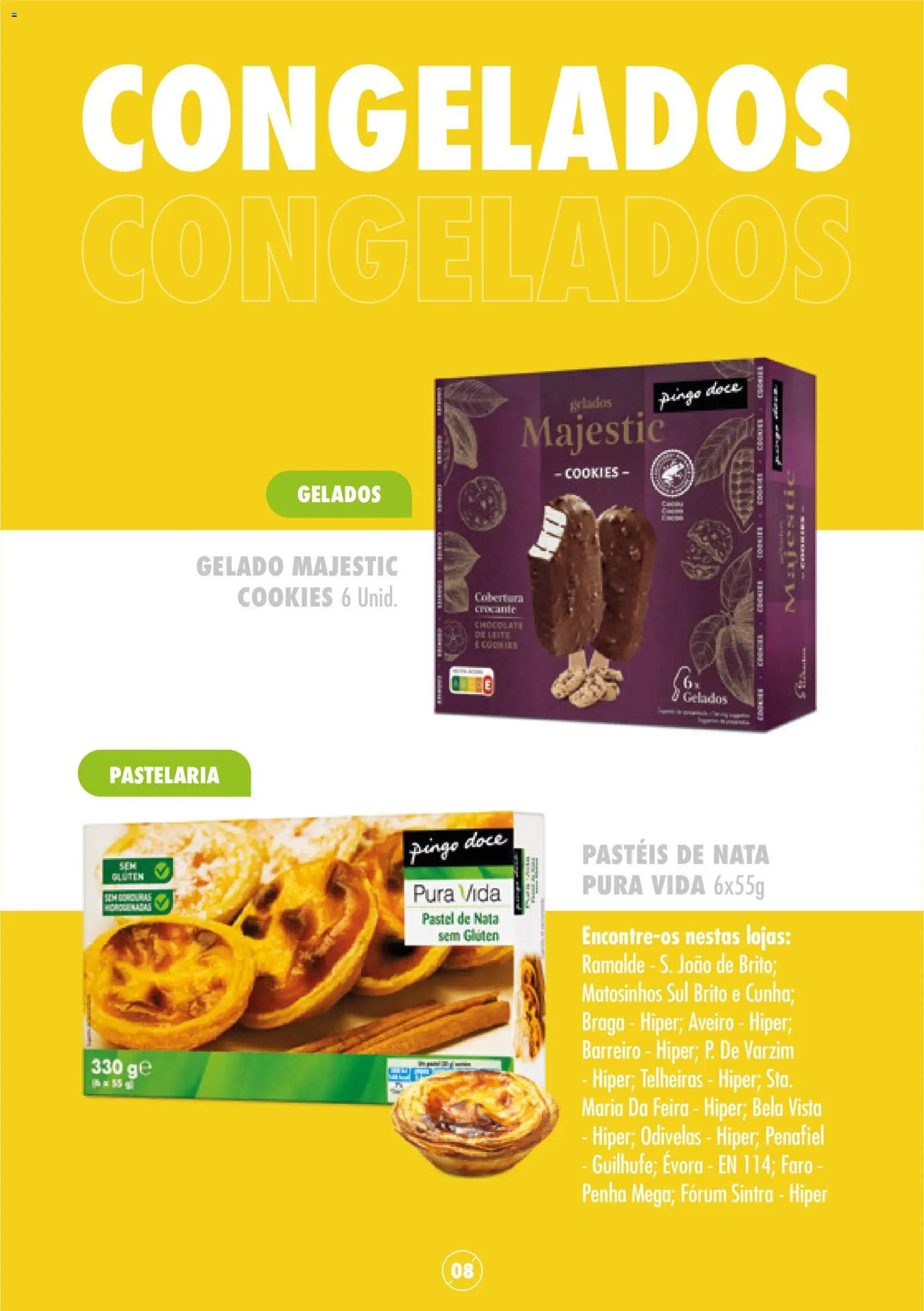 Pingo Doce Sem Glúten │ válido de 16/05/2024 | Página: 8 | Produtos: Top, Pó, Canela, Iogurte