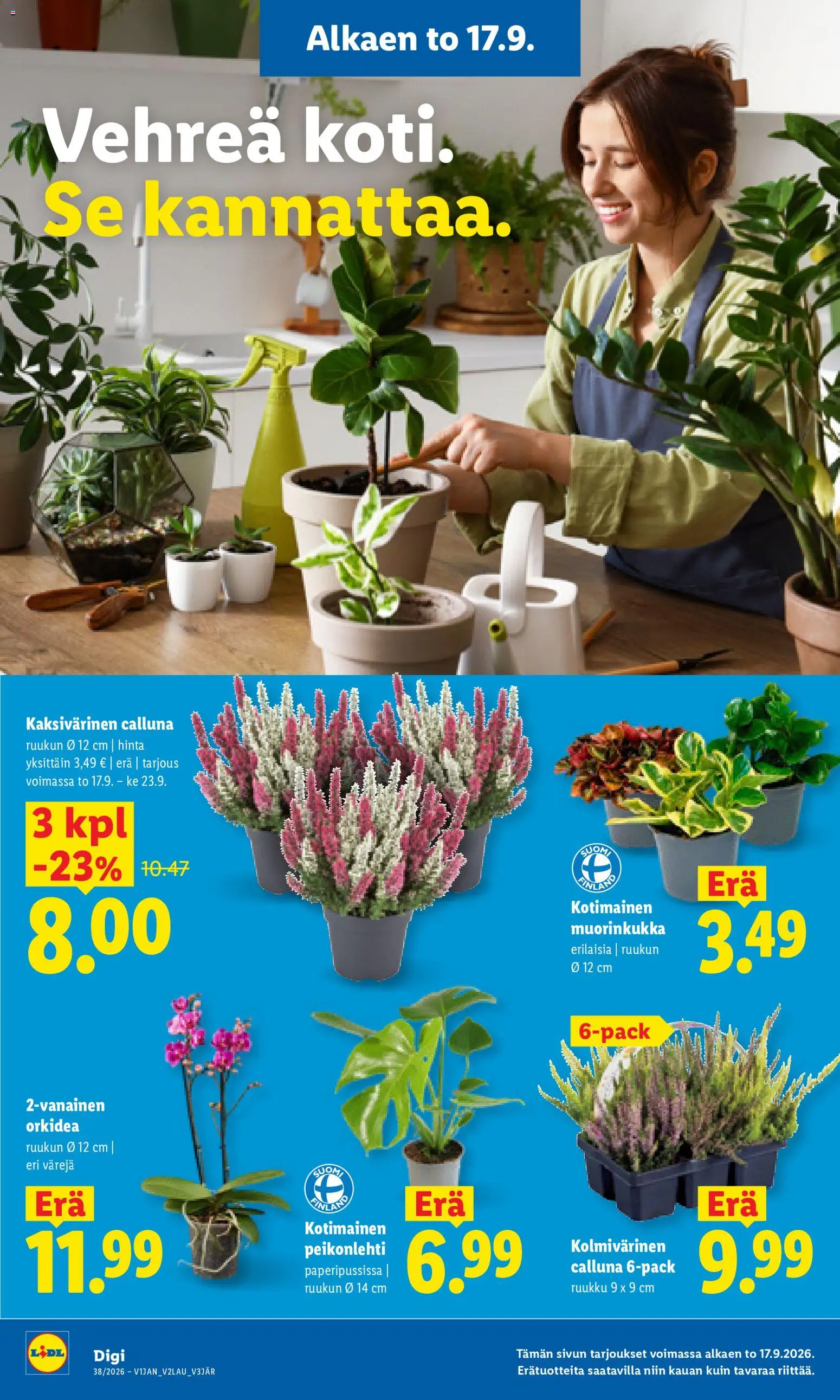 Lidl tarjoukset – voimassa 17/09/2026 alkaen | Sivu: 18