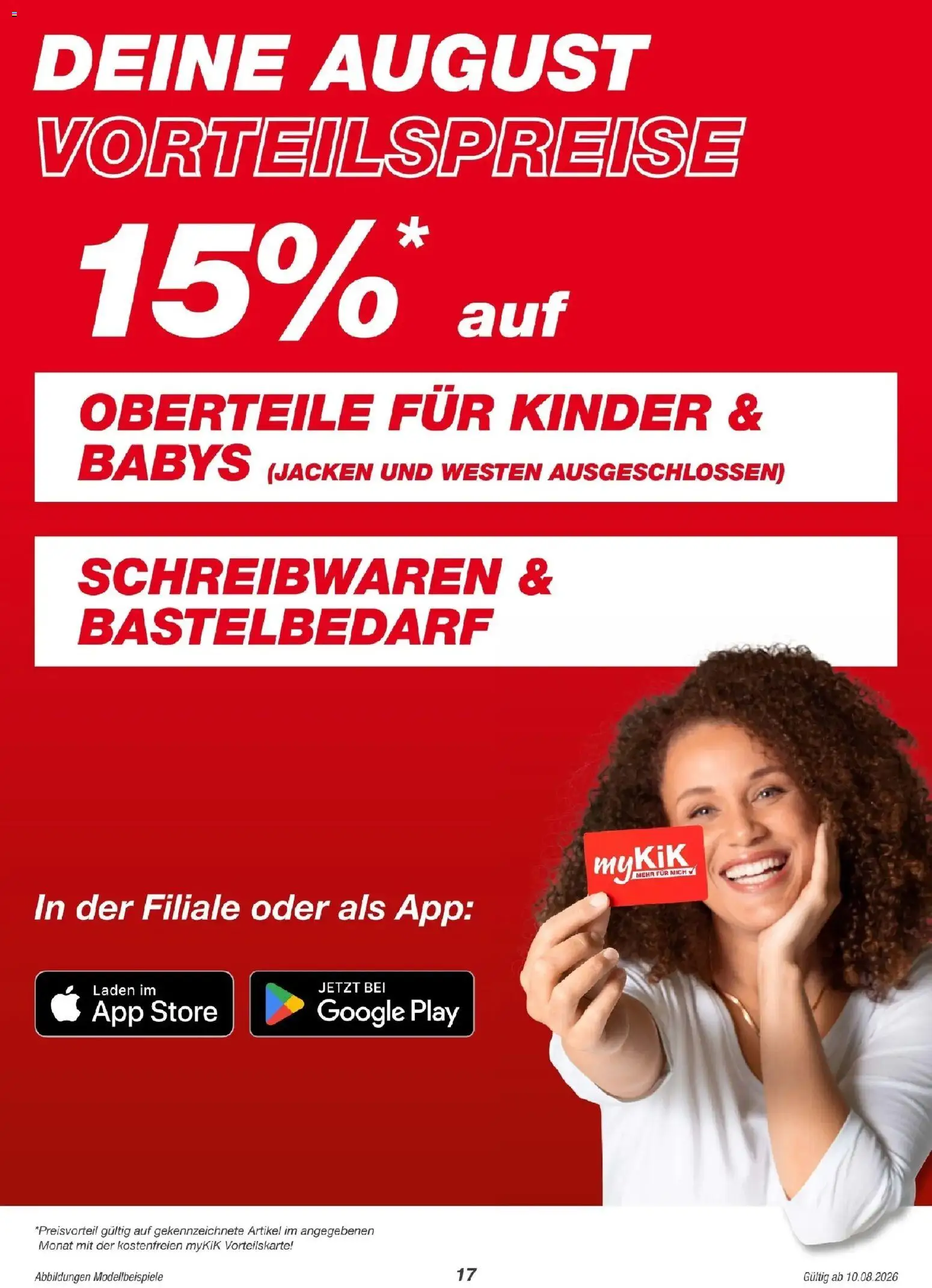 Kik Prospekt – gültig ab 10.08.2026 | Seite: 17