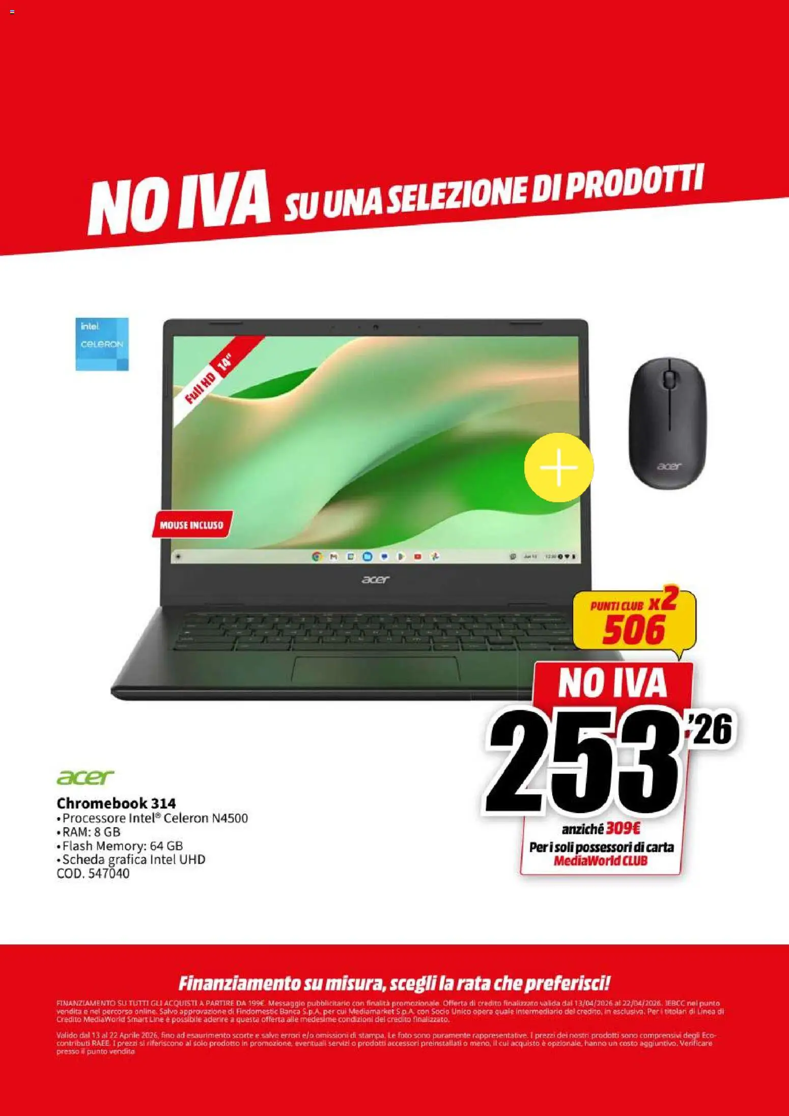 Volantino Media World del 13.04.2026 | Pagina: 70 | Prodotti: Mouse
