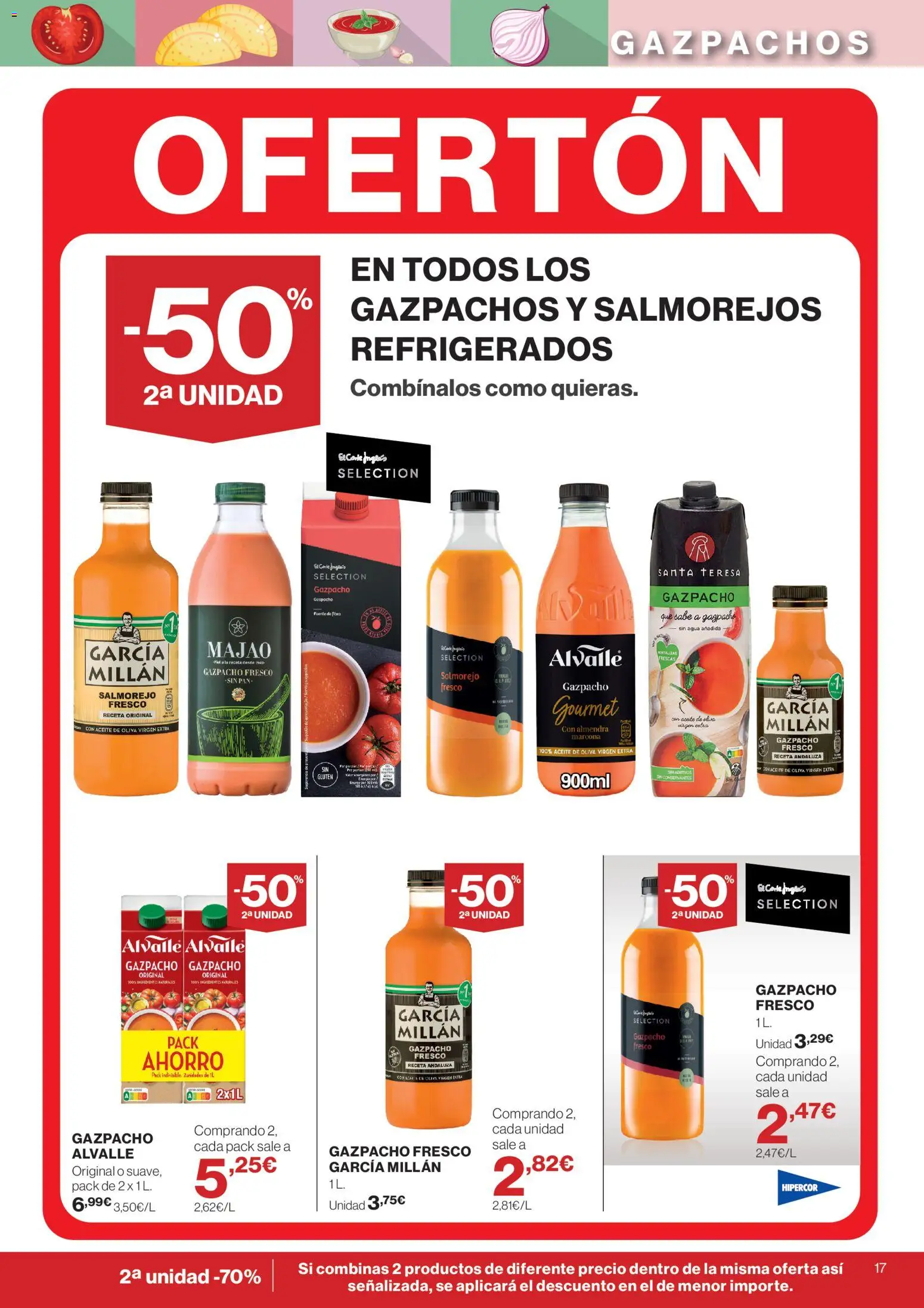 Hipercor catálogo │ válido desde el 21.05.2026 | Página: 17 | Productos: Κρεμάστρα, Aceite, Aceite de oliva, Aceite de oliva virgen extra