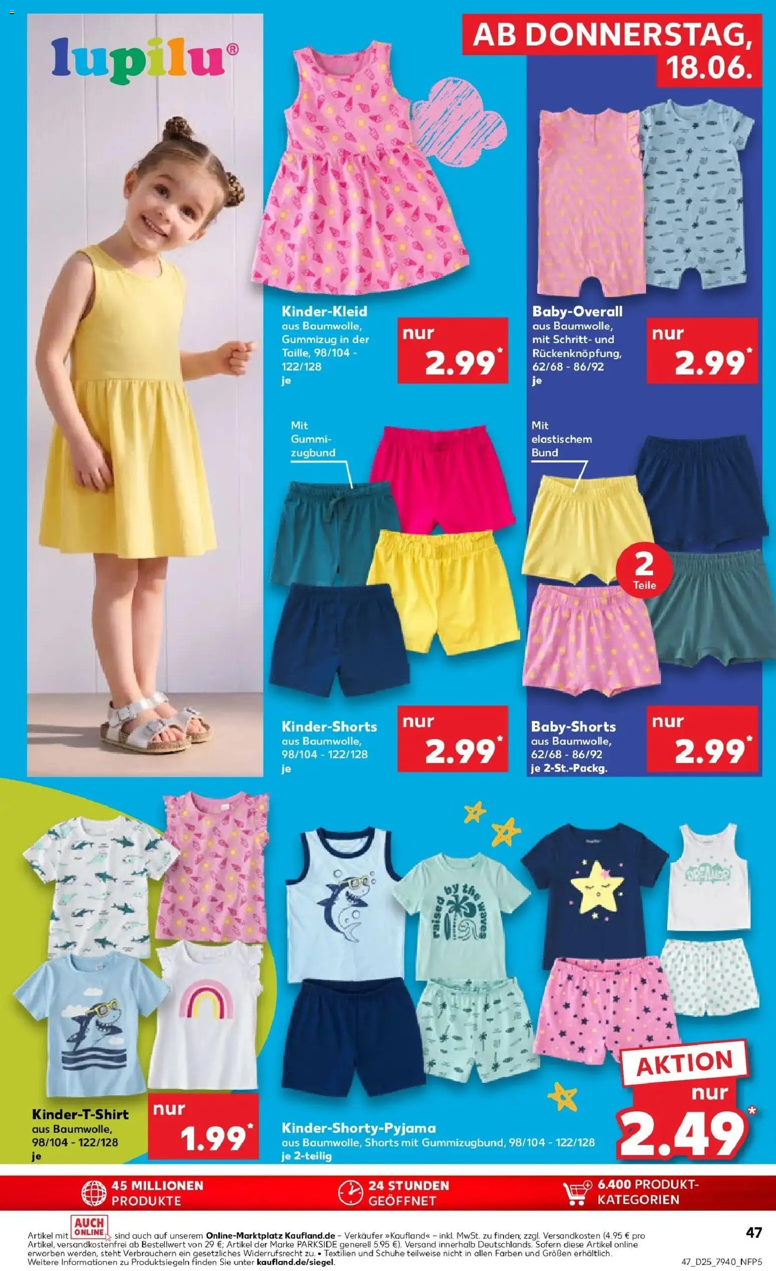 Kaufland Prospekt Grünstadt – gültig ab 15.06.2026 | Seite: 56 | Produkte: T-Shirt, Overall