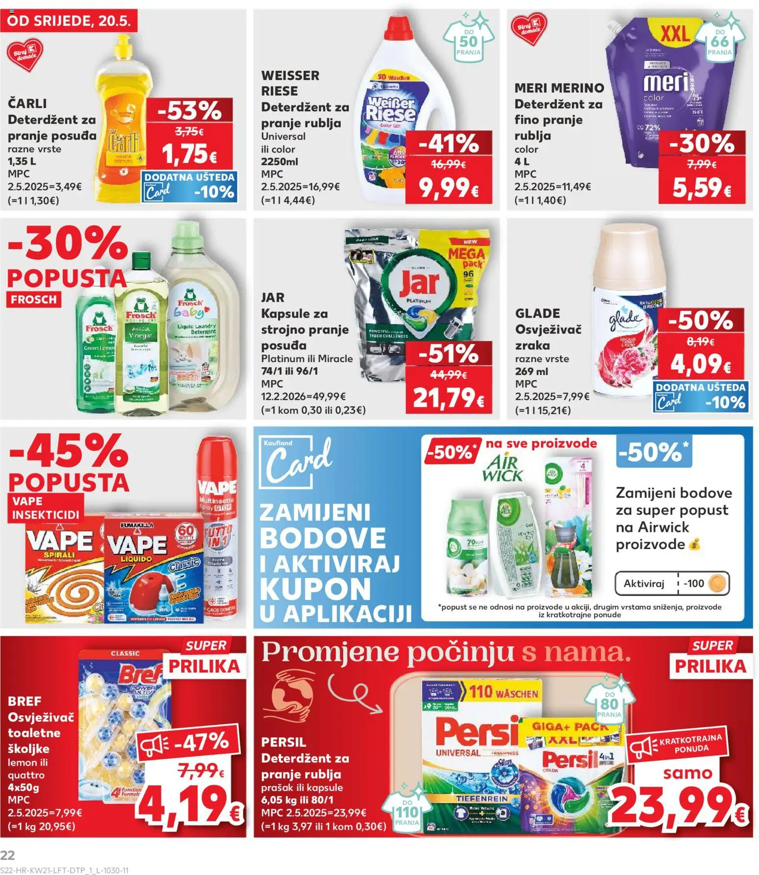 Kaufland katalog | vrijedi od 20.05.2026 | Stranica: 22