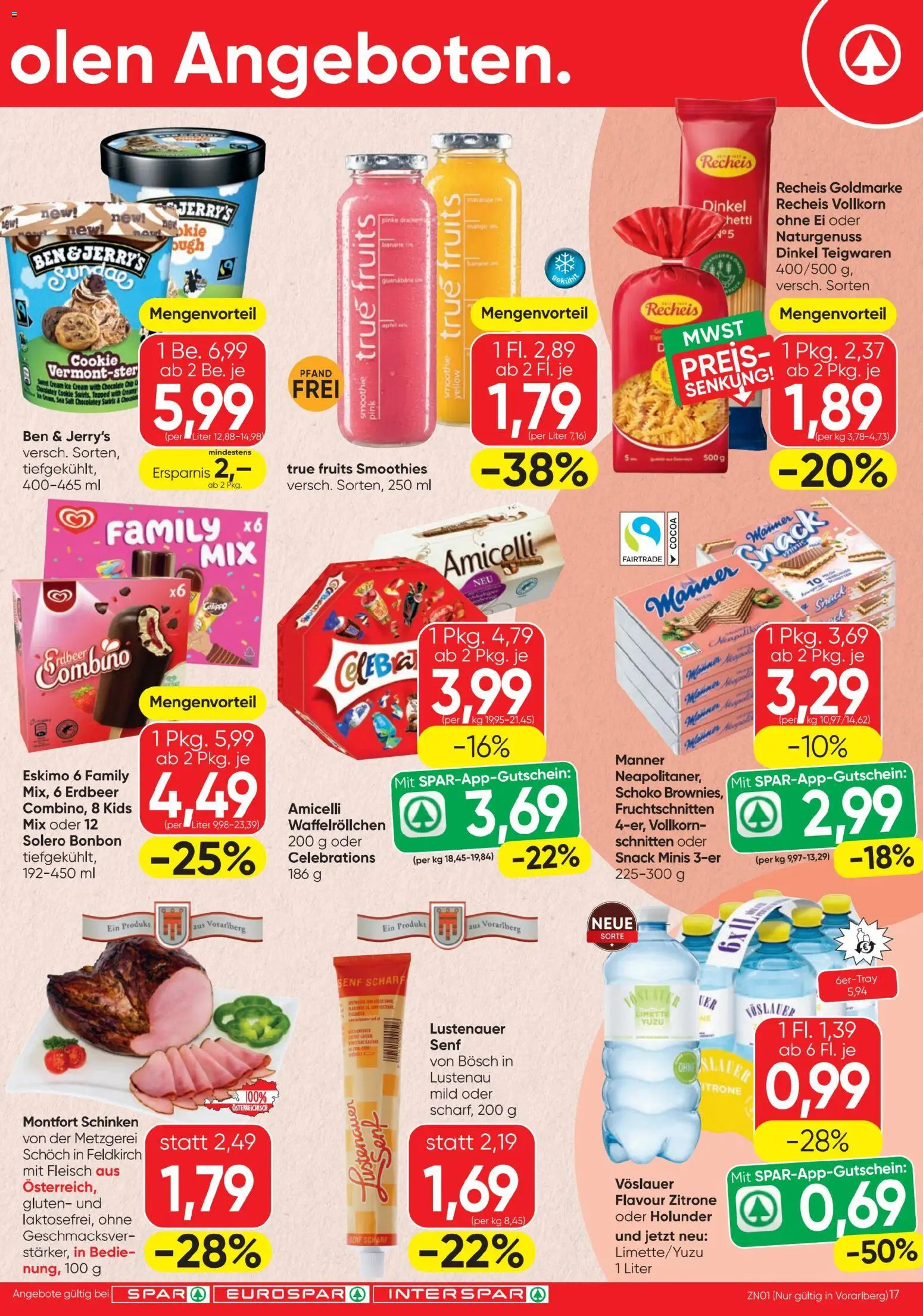 Spar - Flugblatt gültig ab 16.07.2026 | Seite: 17