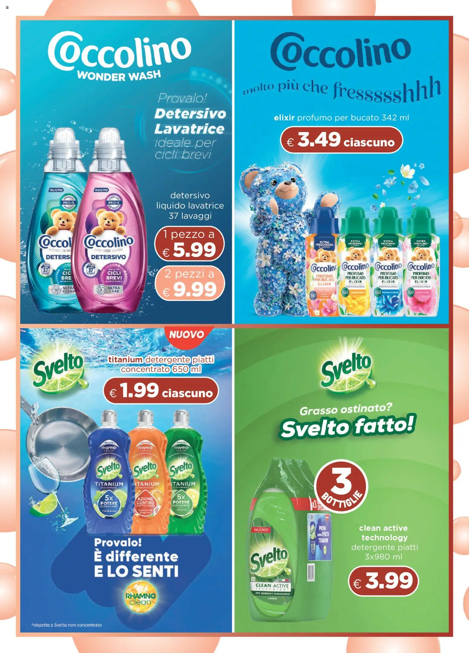 Volantino Acqua e Sapone del 05.04.2026 | Pagina: 4 | Prodotti: Limone, Lime, Lavatrice, Profumo