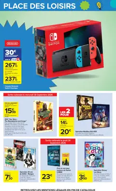 Carrefour - Prévisualisation de Console Nintendo Switch Classique, Console Nintendo Switch Classique valide à partir de 22/09/2026 | Page: 95