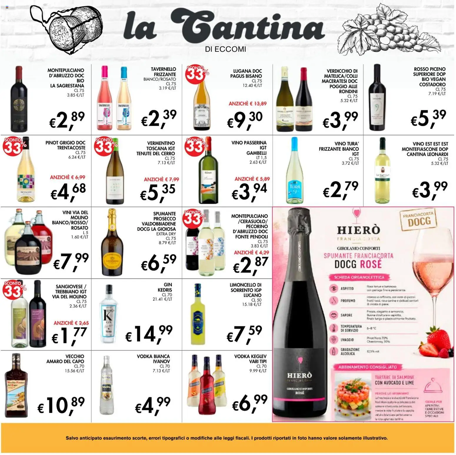 Volantino Coal del 21.05.2026 | Pagina: 23 | Prodotti: Vodka, Vino, Spumante, Amaro