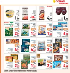 Anteprima del volantino Conad volantino Superstore Lazio valido a partire dal 05/11/2026 | Pagina: 16 | Prodotti: Senza glutine, Gamberi, Mozzarella, Formaggio