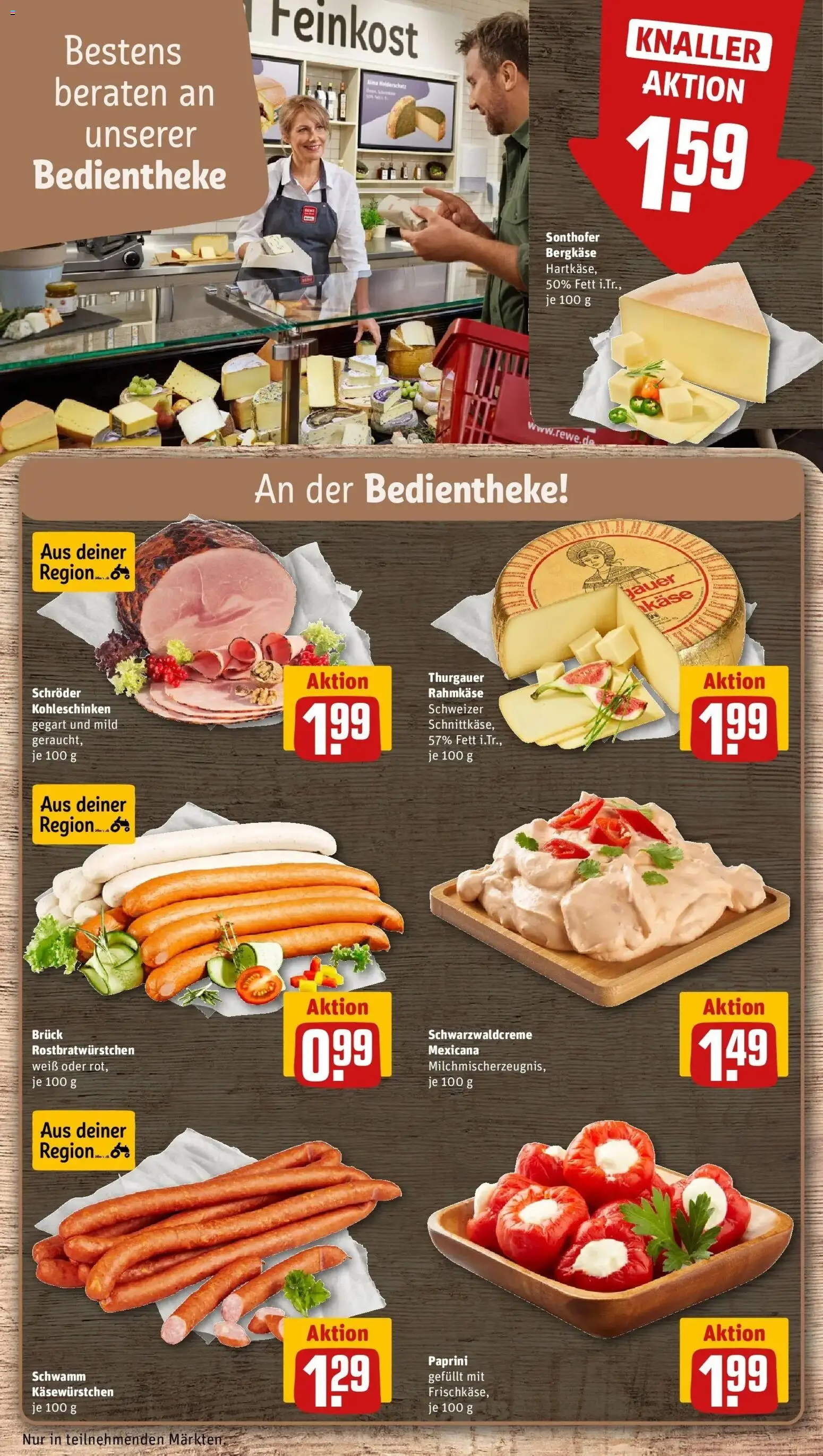 Rewe Prospekt Saarbrücken / Klarenthal	 – gültig ab 12.04.2026 | Seite: 9