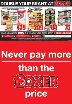 Boxer specials catalogue – valid from 01.06.2026