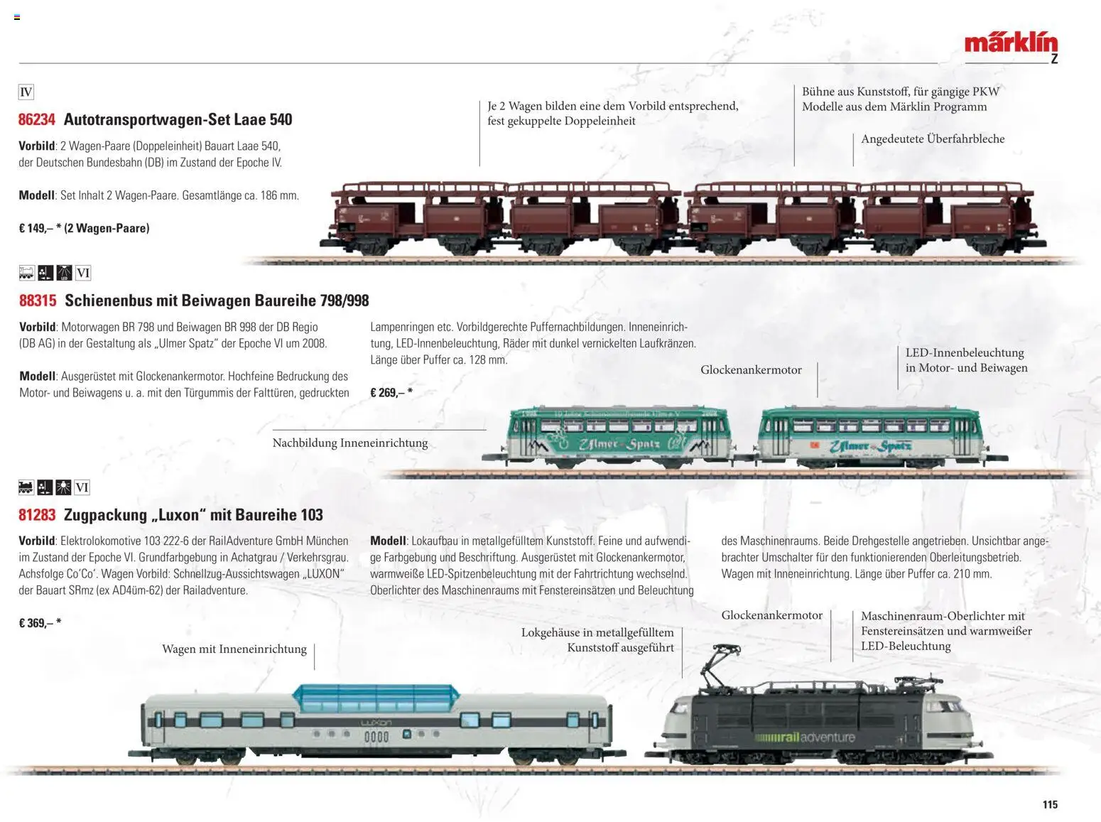 Conrad Märklin Katalog – gültig ab 01.01.2026 | Seite: 117