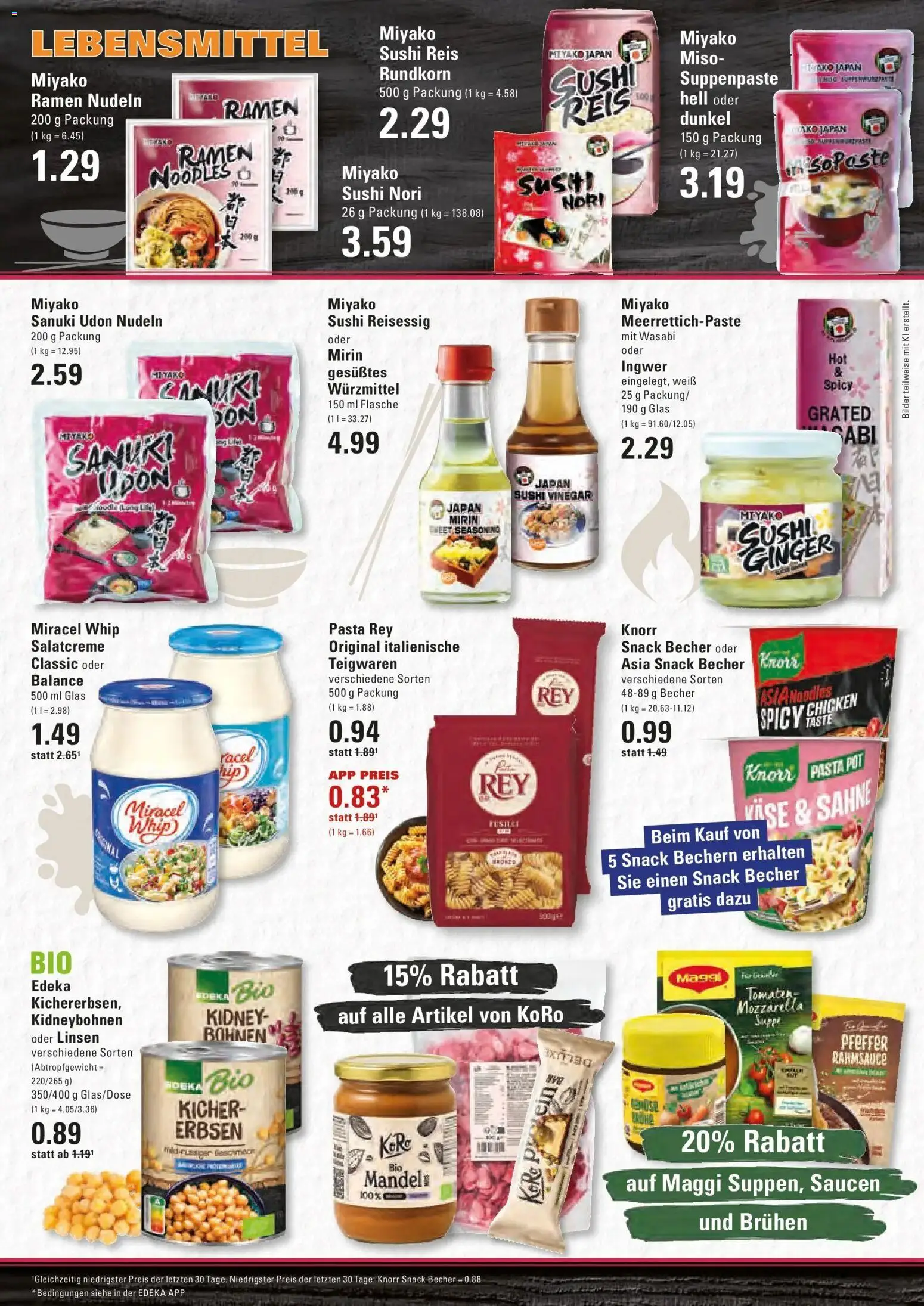 Marktkauf Prospekt Prisdorf (ab 07.09.2026) » Angebote online | Seite: 12 | Produkte: Misopaste, Miracel whip, Pasta, Nudeln