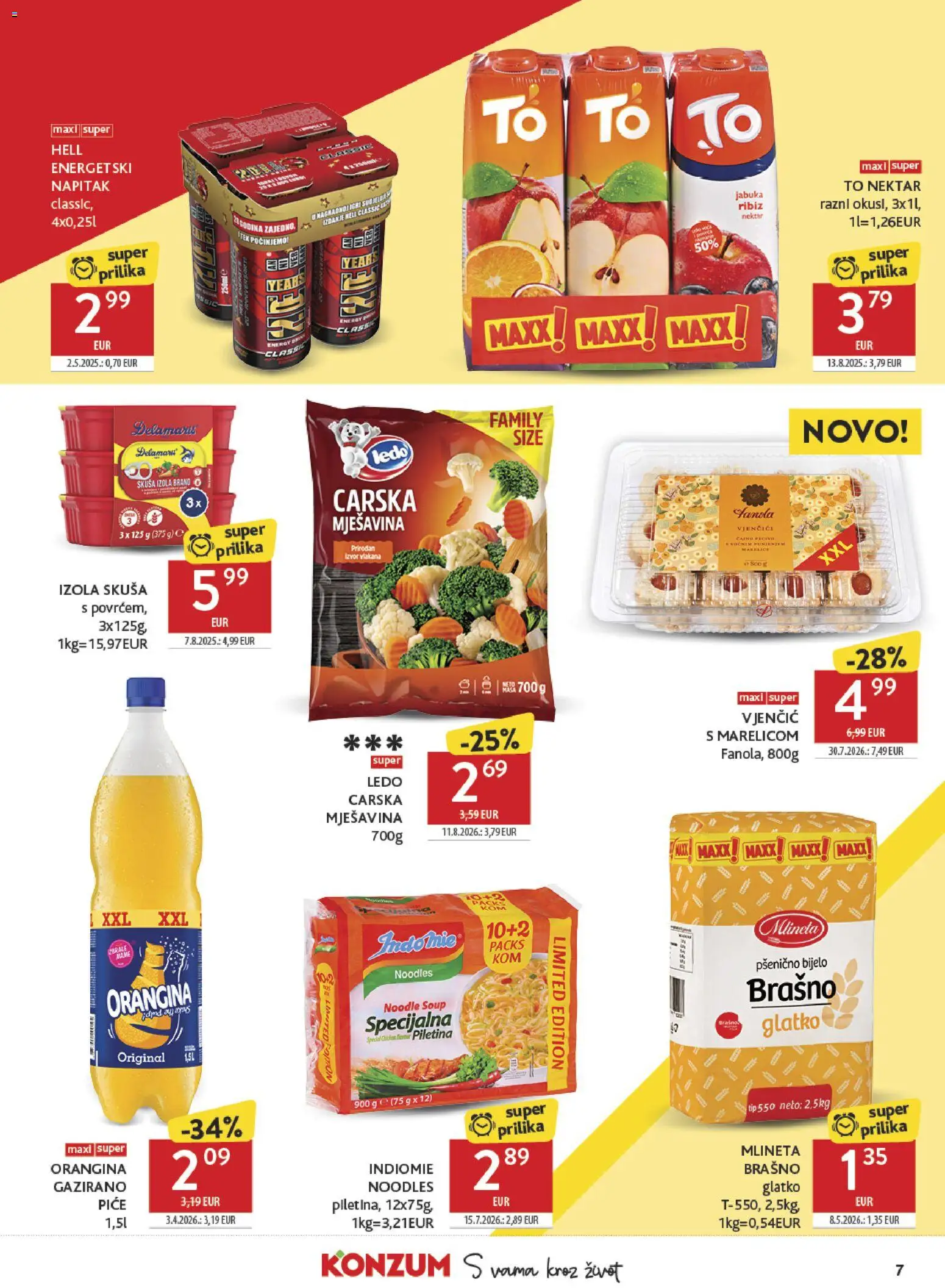 Konzum katalog | vrijedi od 09.09.2026 | Stranica: 7