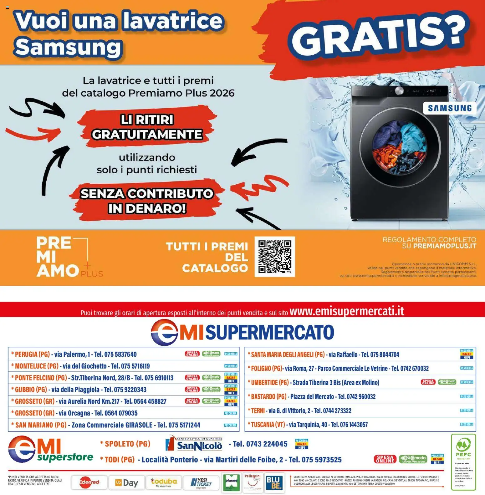 Volantino EMI del 02/07/2026 | Pagina: 24 | Prodotti: Lavatrice, Terra, Samsung