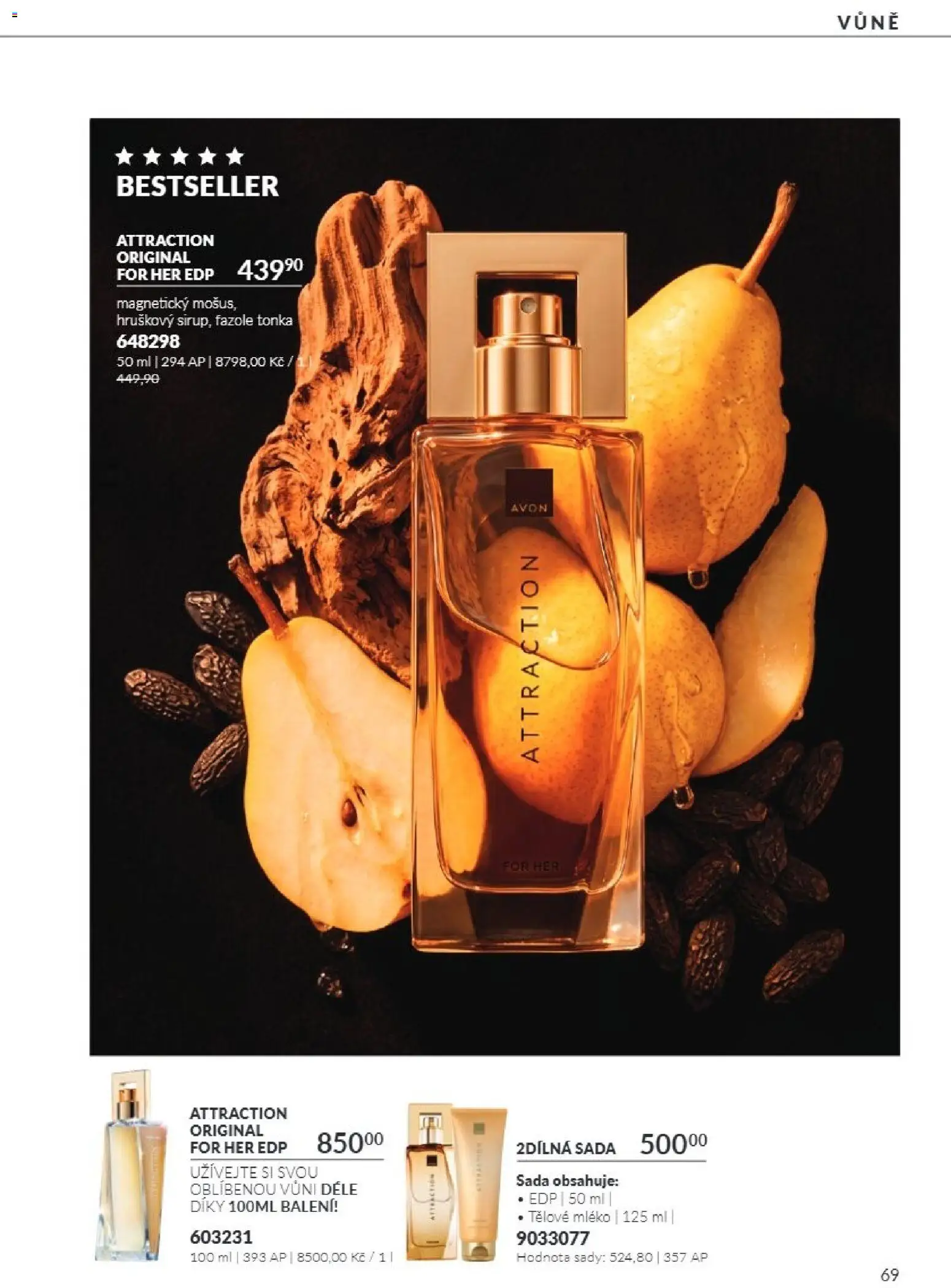 Avon Katalog 10/2026 od 01.10.2026 | Strana: 69 | Produkty: Tělové mléko, Mléko, Fazole