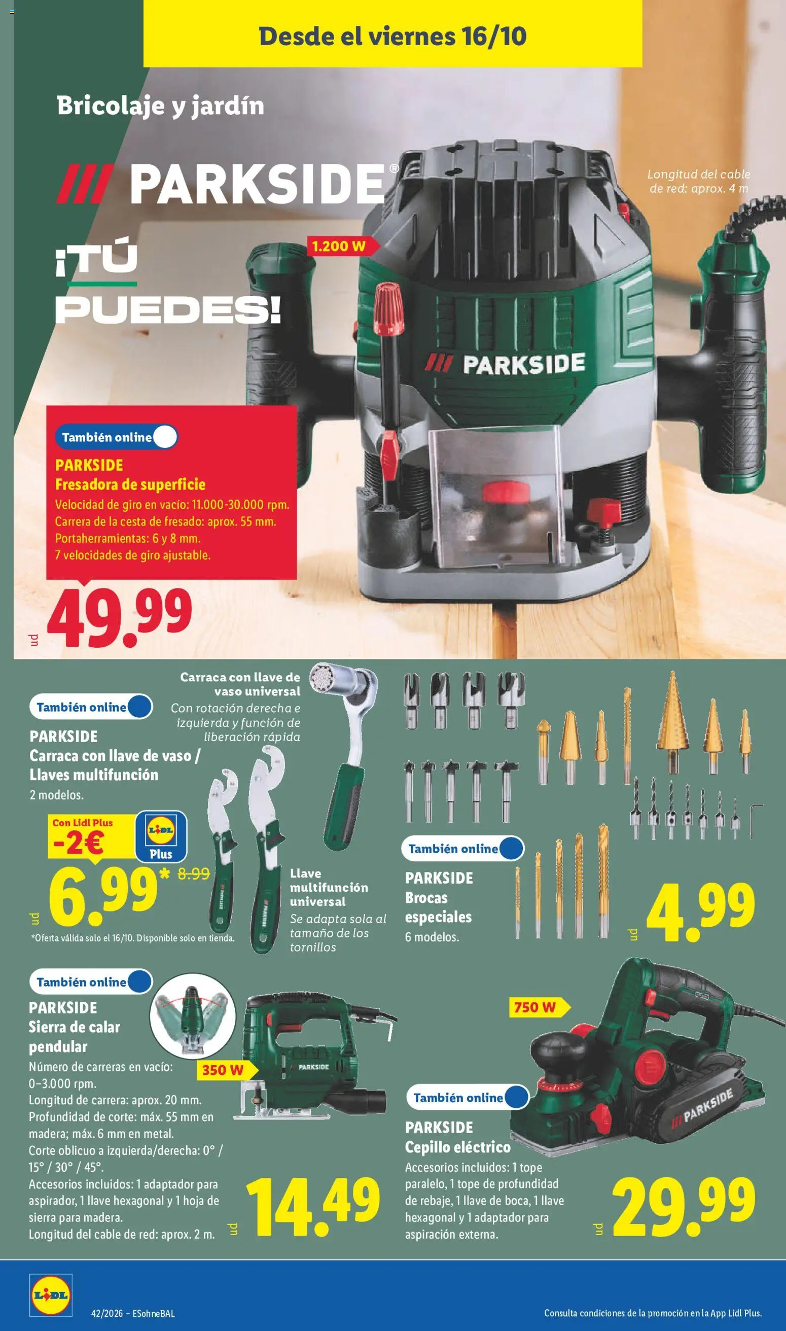 Lidl folleto de bazar │ válido desde el 12/10/2026 | Página: 32 | Productos: Cepillo, Cable, Adaptador, Cesta