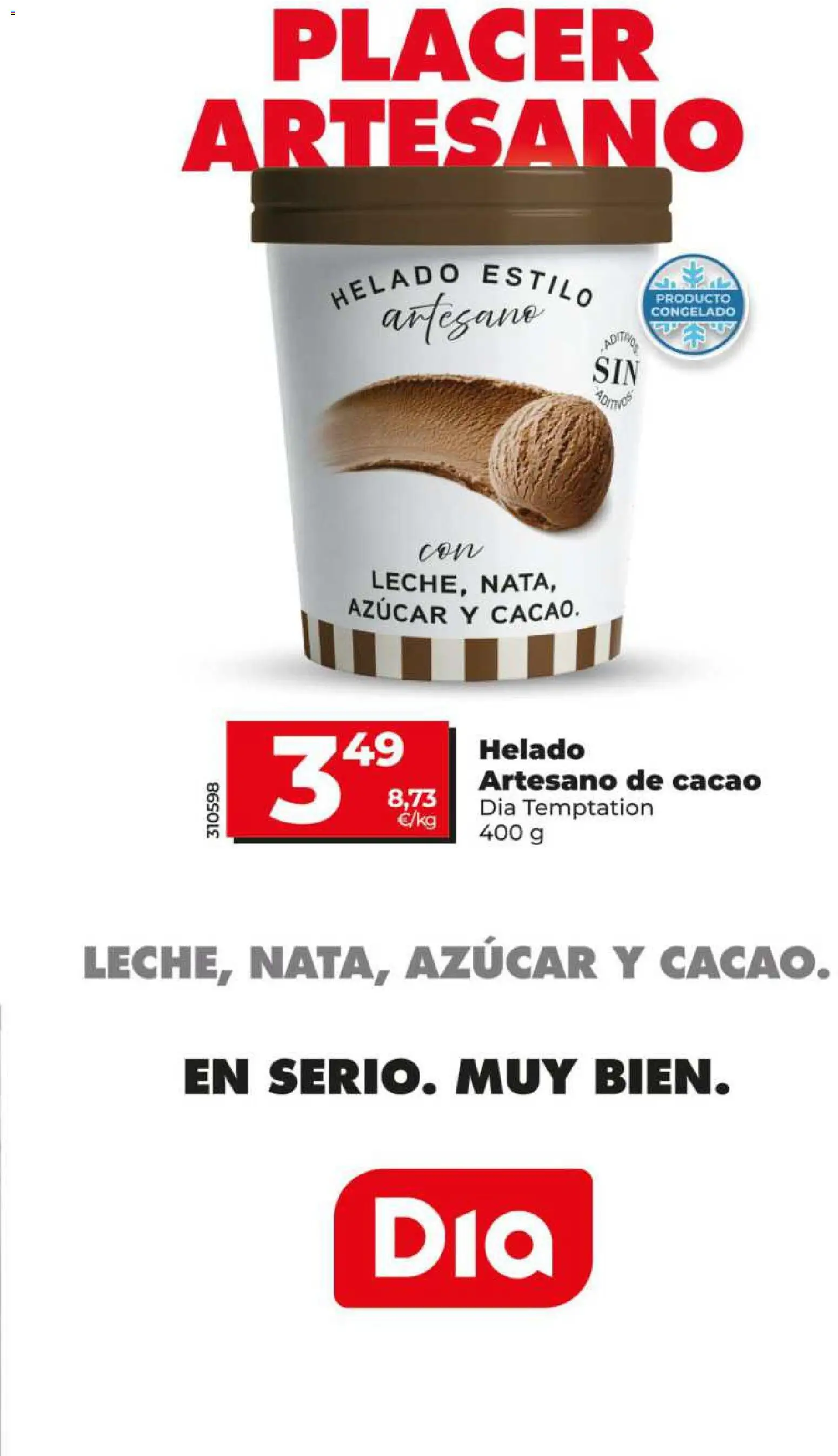 Dia - folleto Market │ válido desde el 15/07/2026 | Página: 9 | Productos: Helado, Azúcar, Cacao