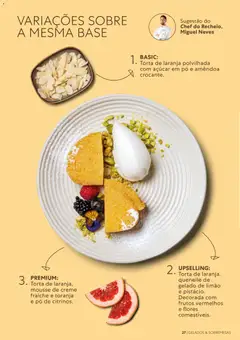 Pré-visualização Recheio Catálogo de Gelados  Sobremesas válido de 26/06/2026 | Página: 27 | Produtos: Açúcar em pó, Pó, Torta, Creme