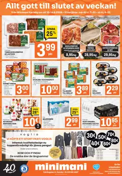 Minimani-mainoslehti voimassa 10.06.2026 alkaen | Sivu: 2 | Tuotteet: Grilli, Valkosipuli, Spagetti, Chili