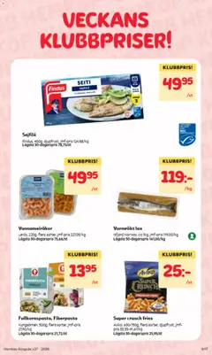 Hemköp erbjudanden - Förhandsvisning av reklamblad från butik Hemköp aktuell från 07/09/2026 | Sida: 4