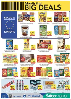 Preview of Safeermarket catalogue Big deals valid from 30.04.2026 | Page: 10 | Products: Banány, Μια σχάρα, Orangen, Πούδρα