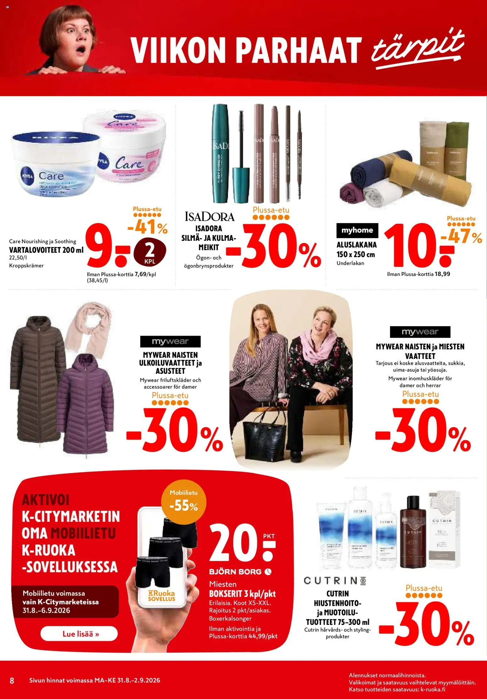 K-Citymarket tarjoukset – voimassa 31/08/2026 alkaen | Sivu: 8