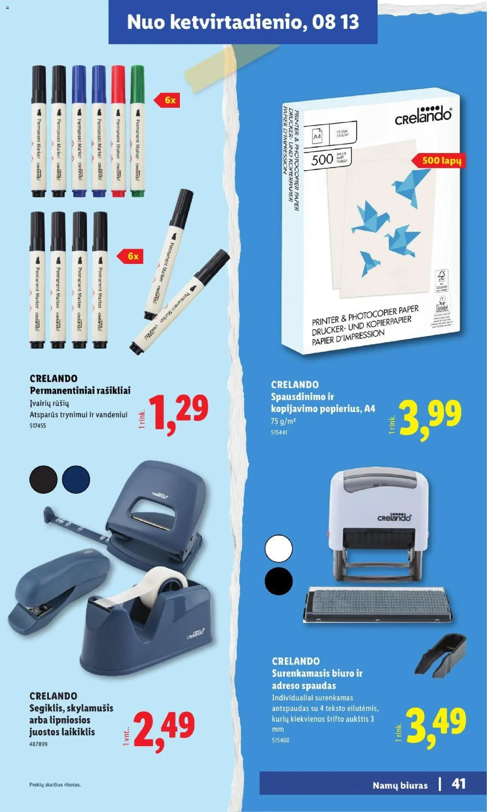 LIDL akcijos nuo 2026.07.20 | Puslapis: 41