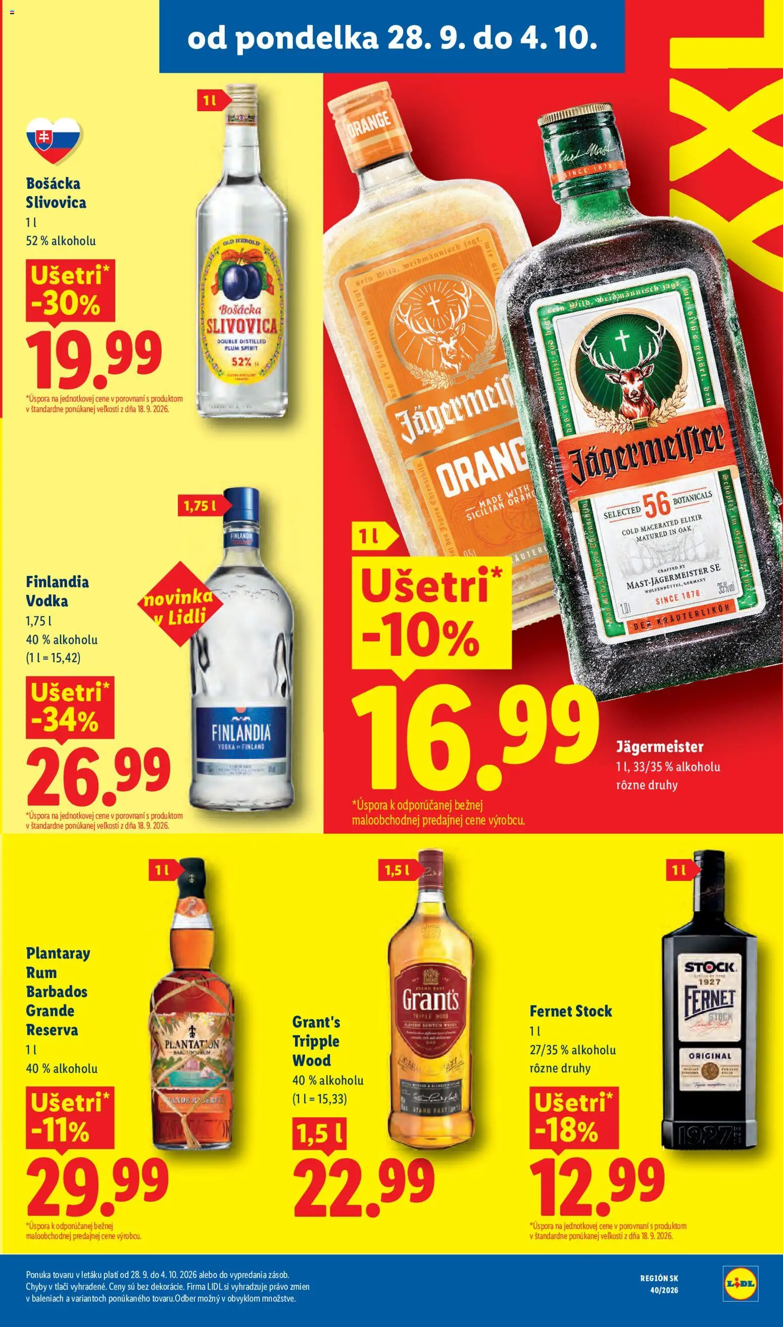 Nové Lidl akcie – leták je platný od 28.09.2026 | Strana: 38