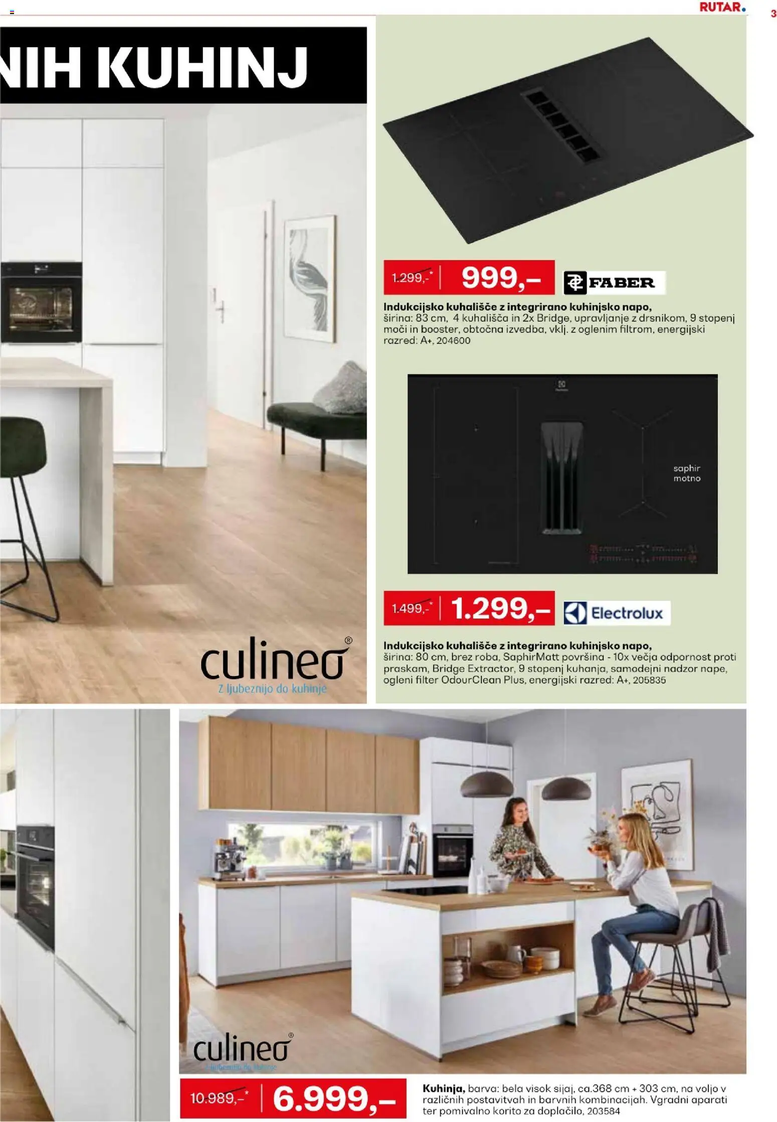 Novi Rutar katalog ponudbe – veljaven od 05.08.2026 | Stran: 3 | Izdelki: Pomivalno korito, Barva, Kuhališče