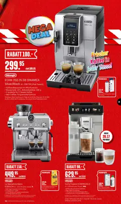 Interdiscount aktionen ab 19.10.2026 gültig | Seite: 19 | Produkte: Kaffee, Kaffeevollautomat