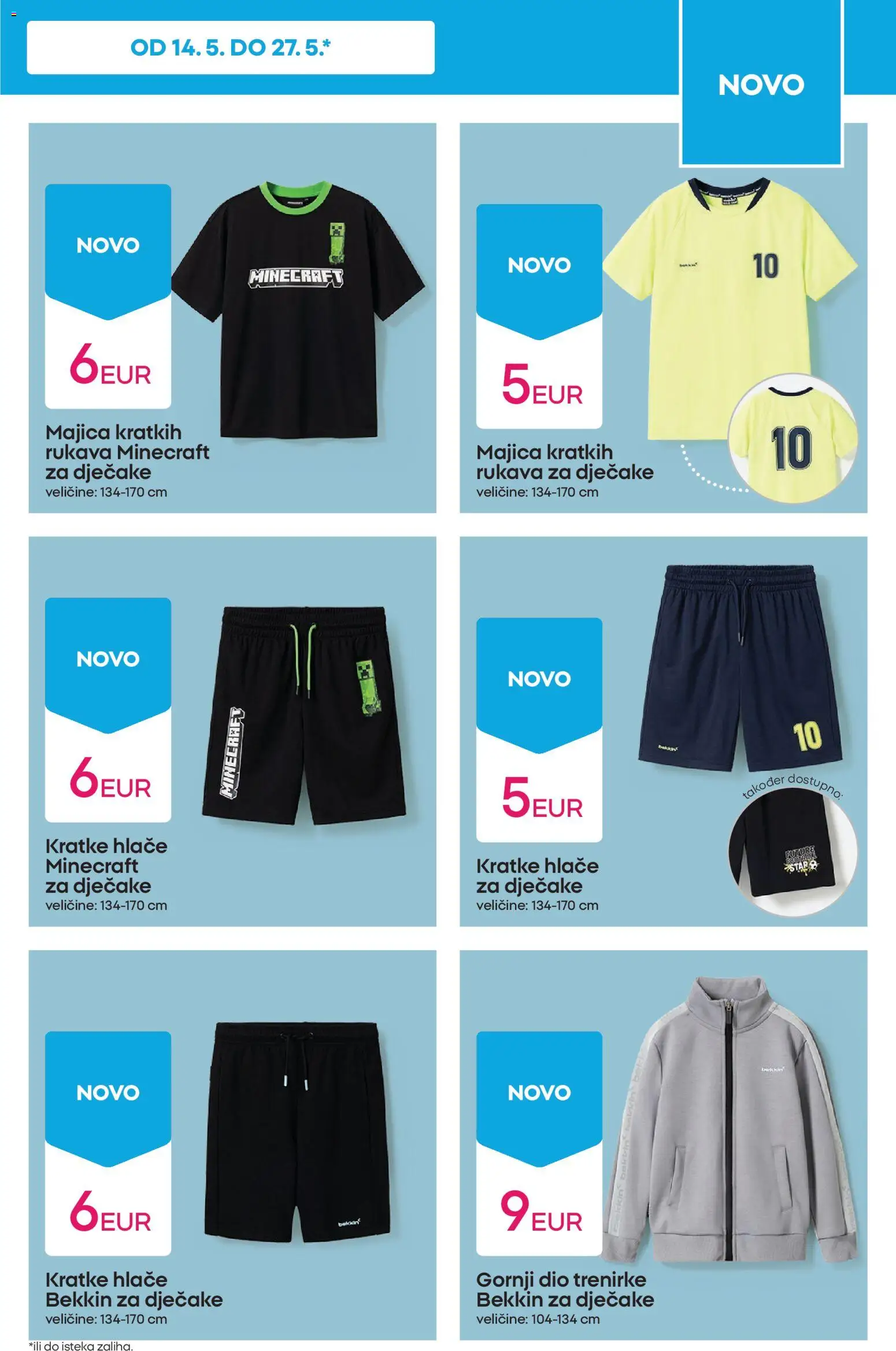 Pepco katalog | vrijedi od 21.05.2026 | Stranica: 13 | Proizvodi: Majica, Hlače, Kratke hlače