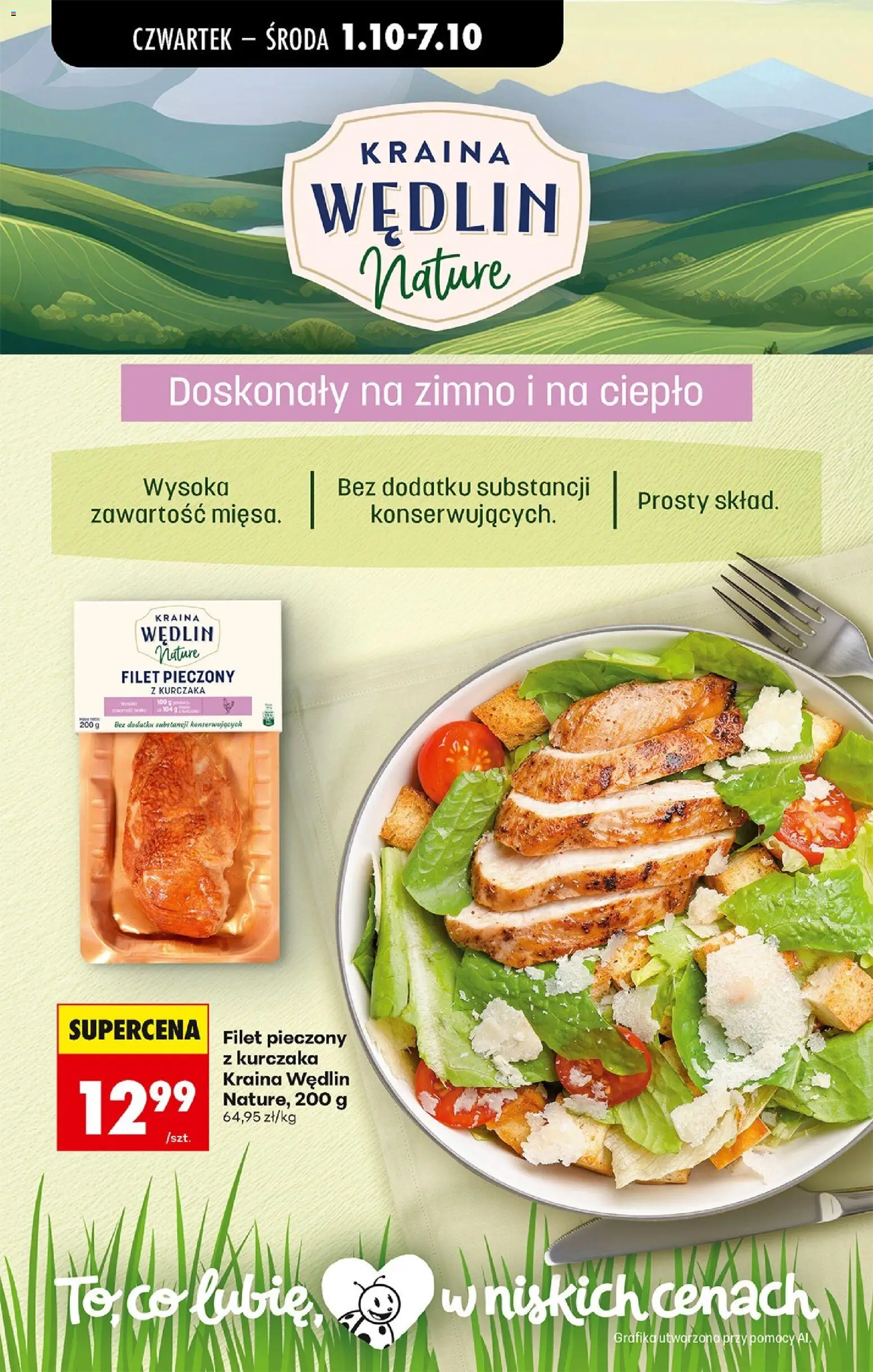 Biedronka Polsko leták - Codziennie niskie ceny od 01.10.2026 | Strana: 52 | Produkty: Filet